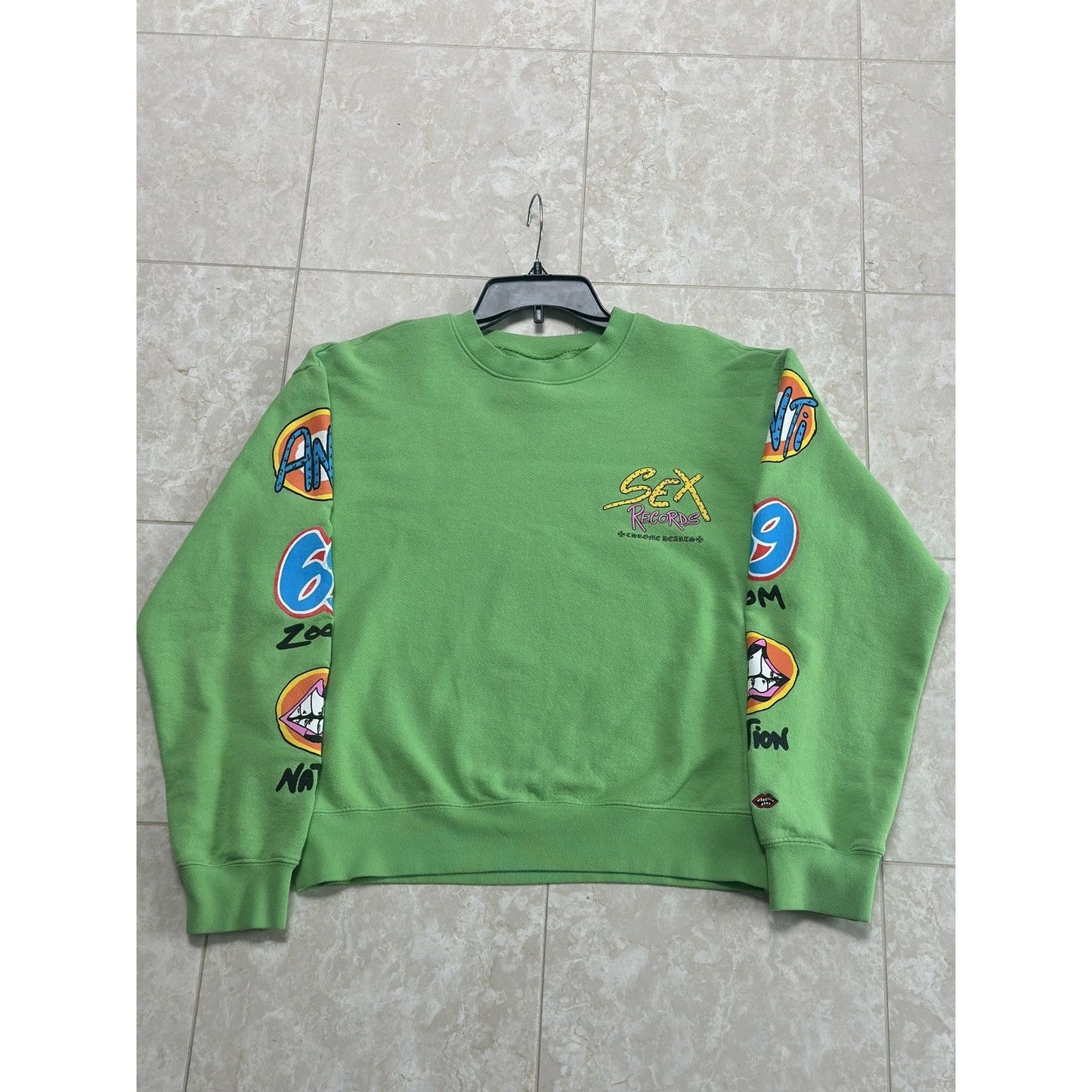 Medium - Chrome Hearts Matty Boy “Sex Records” crewneck
