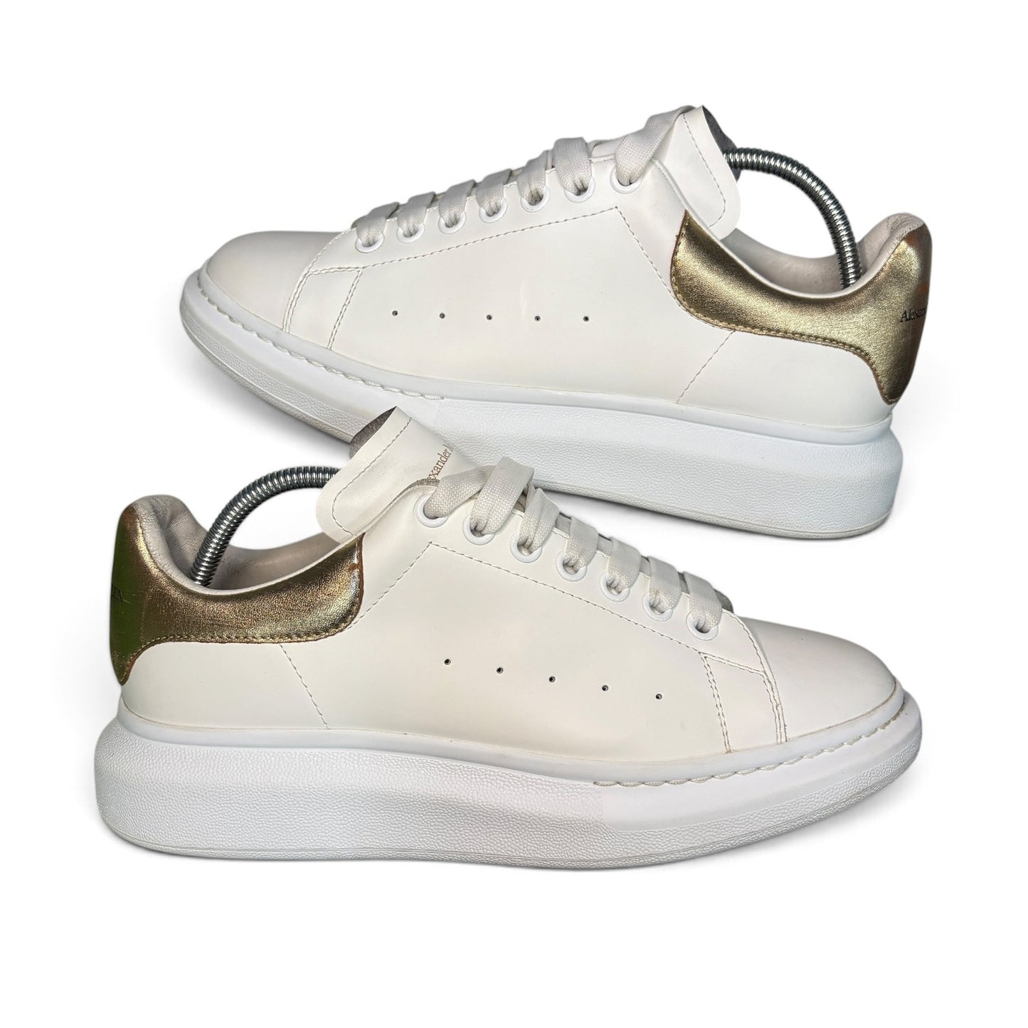 Alexander McQueen Oversized Sneaker 'White Gold' 42/9M