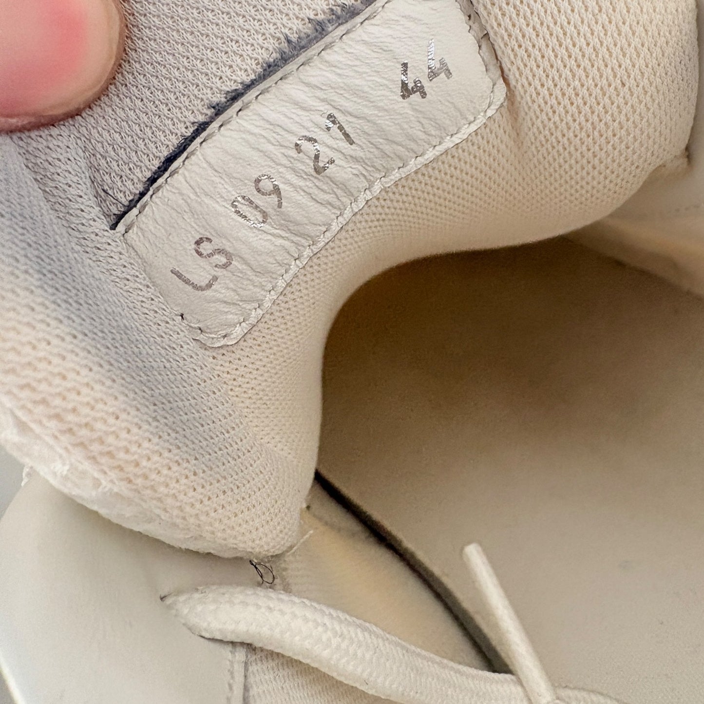 Dior B22 Reflective Low Top White Sneakers | Size 44 (11US)