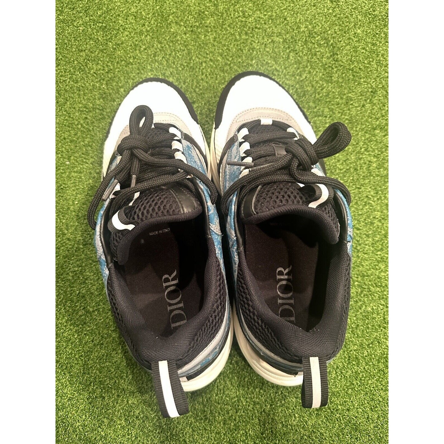 Size 43 (US 10) - Dior B22 Sneaker ‘Blue Reflective / Python’ | GREAT CONDITION!