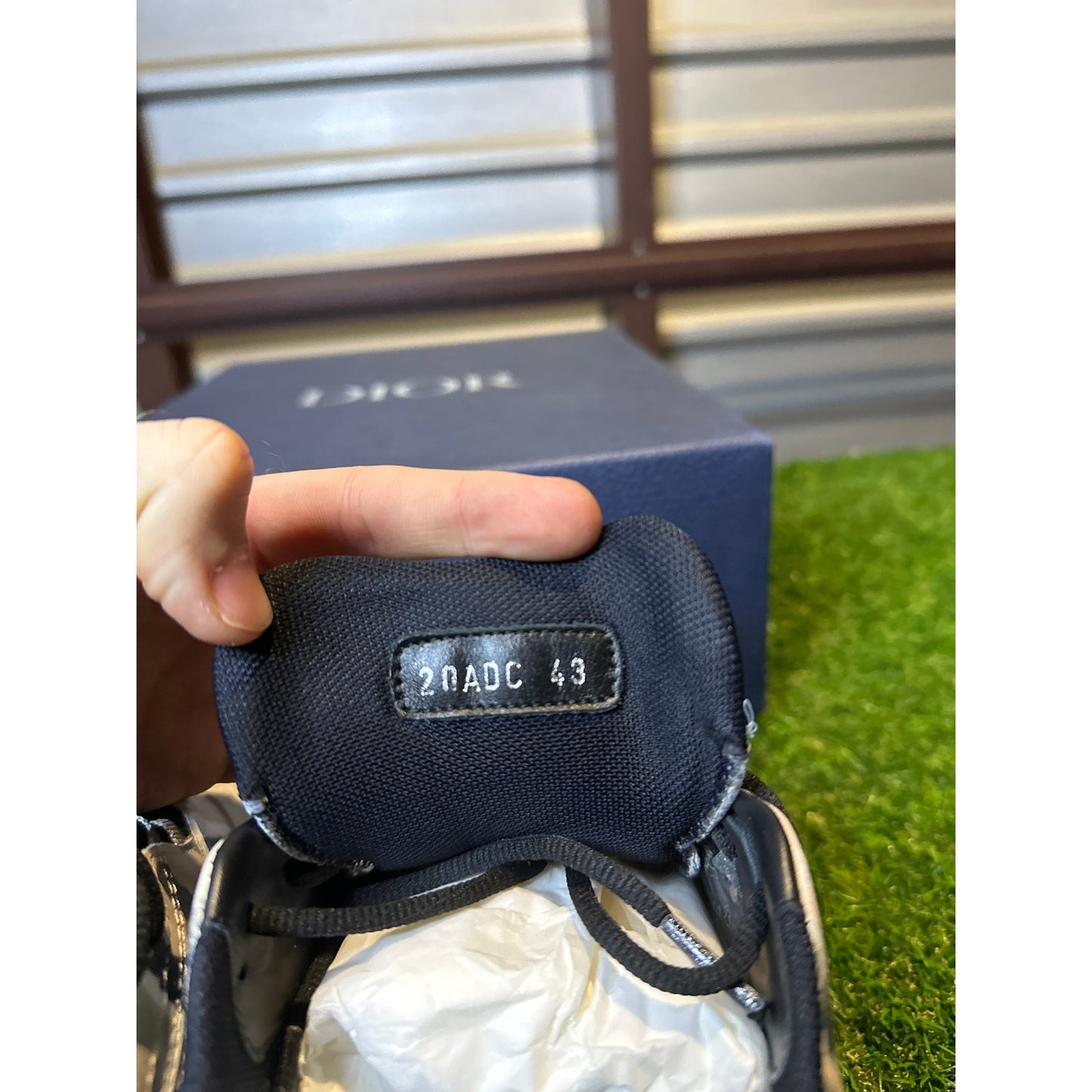 Size 10 - Dior CD1 Marble Sneakers