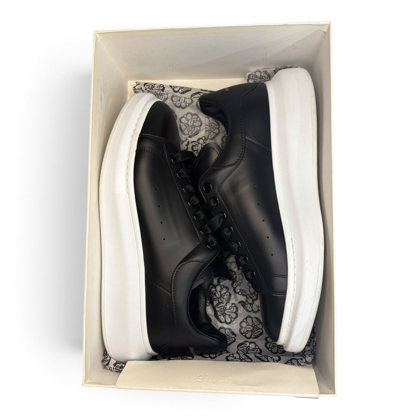 Alexander McQueen Oversized Sneaker 'Black White' | 43EU/10M