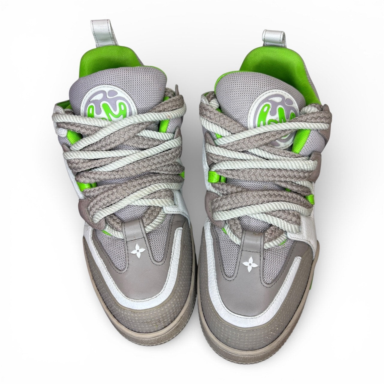 Louis Vuitton LV Skate Sneaker Grey Green | Size 7LV RUN BIG