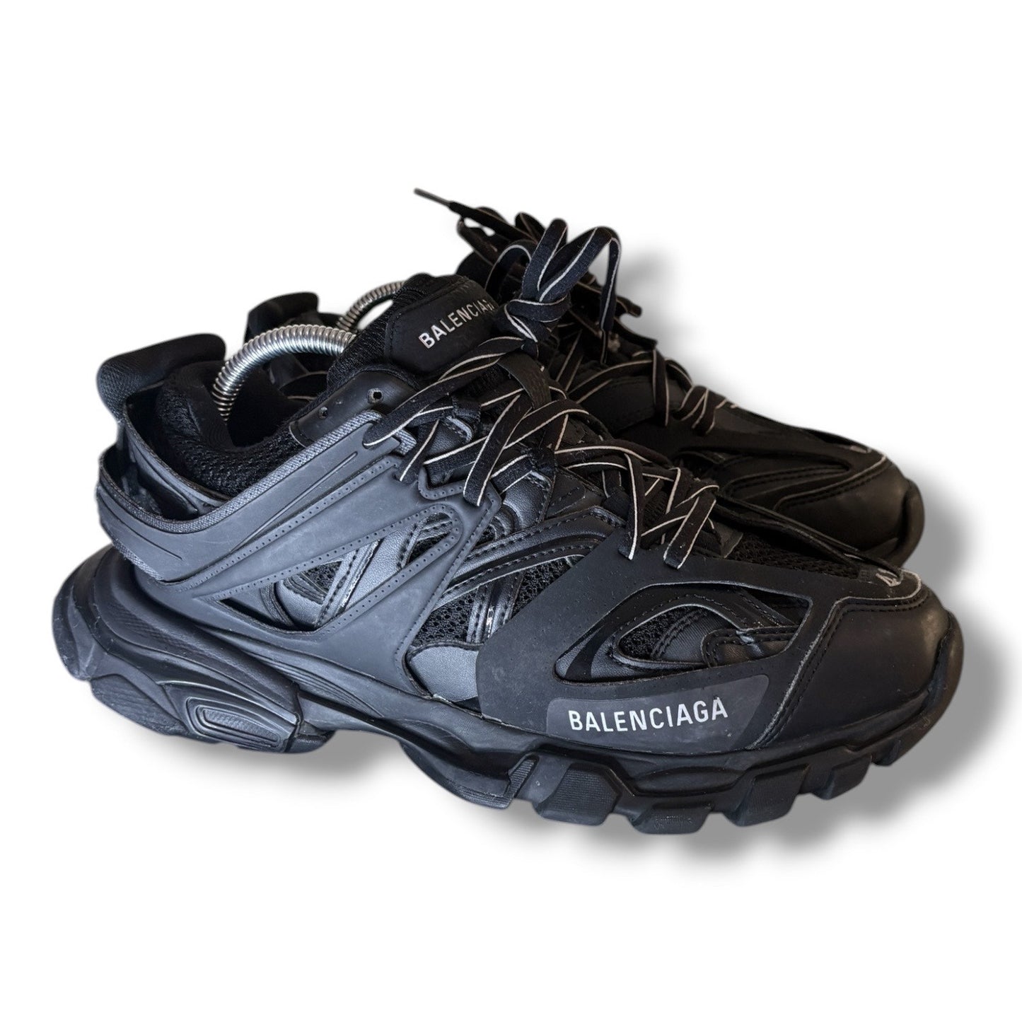 Size 8 - Balenciaga Track Black Sneakers