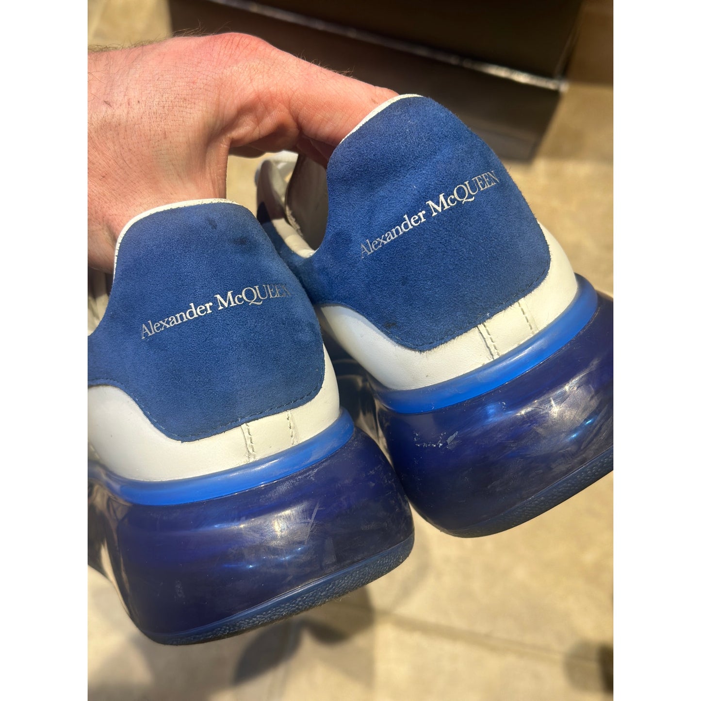 Size 9 - ALEXANDER MCQUEEN Bubble Sole Platform Sneaker