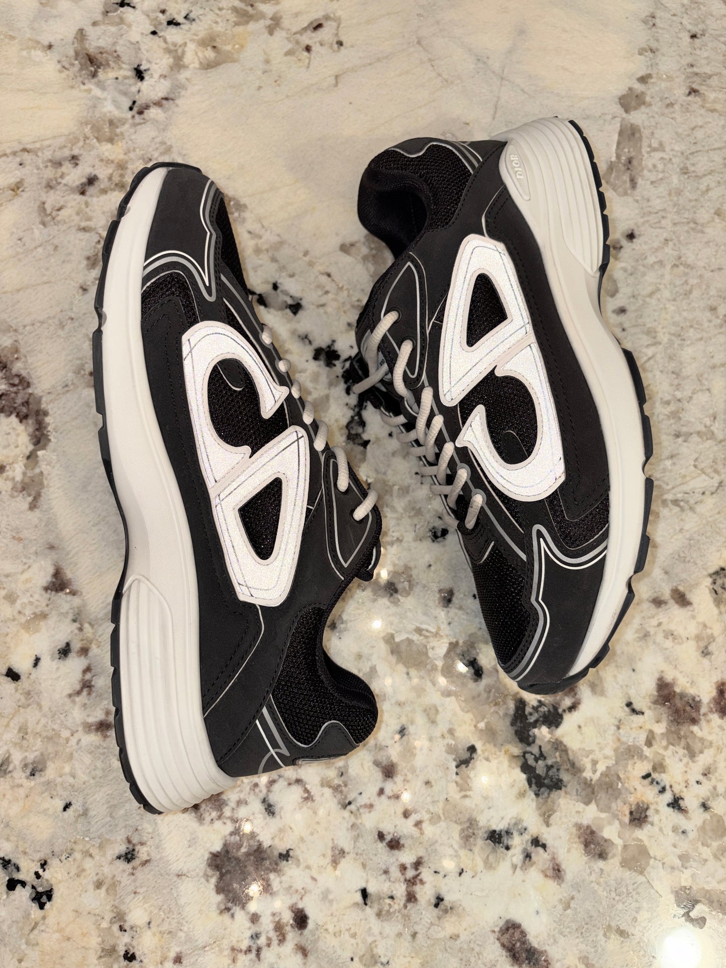 Size 9 - Dior B30 “Black/White” Sneakers