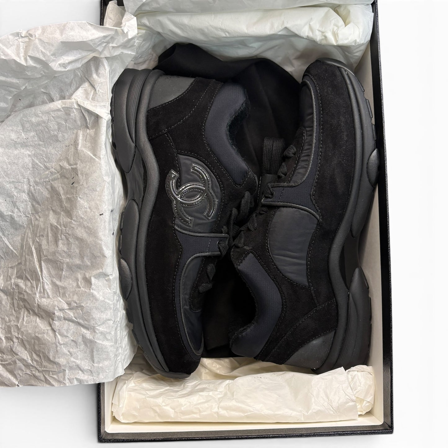 Chanel CC Interlocking Sneakers | 8.5W