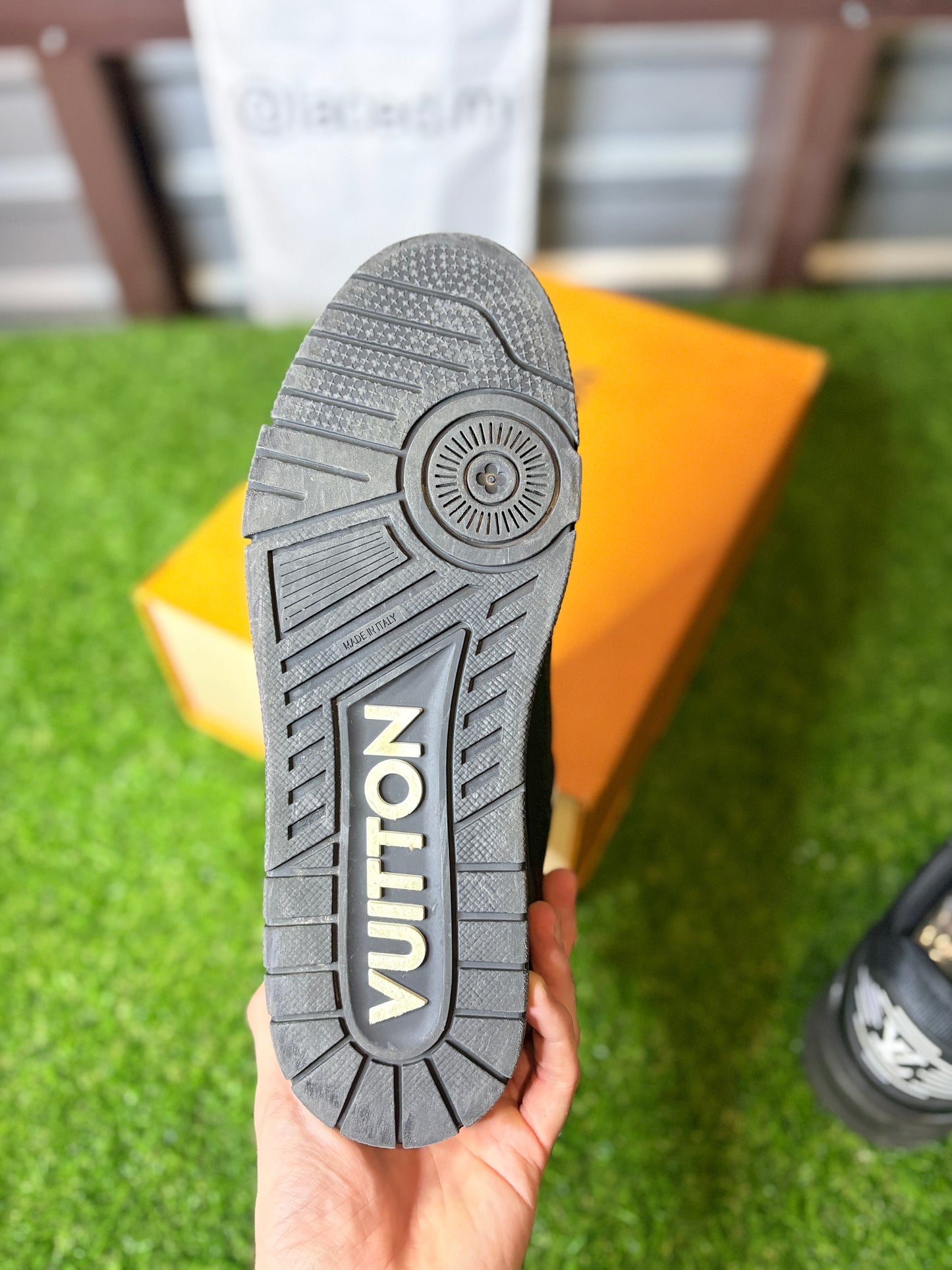 Louis Vuitton LV Trainer Black Sneakers | 8UK