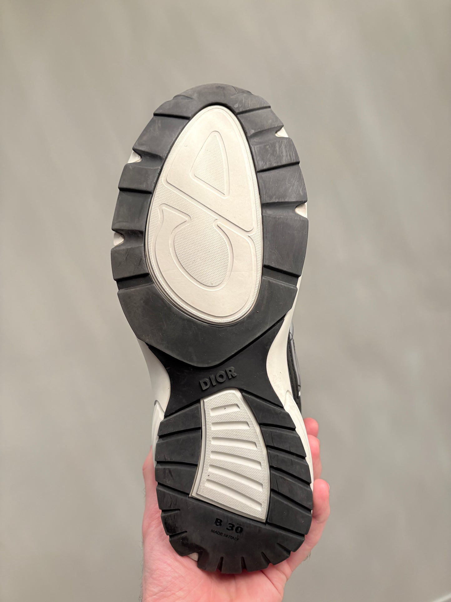 Size 9 - Dior B30 “Black/White” Sneakers