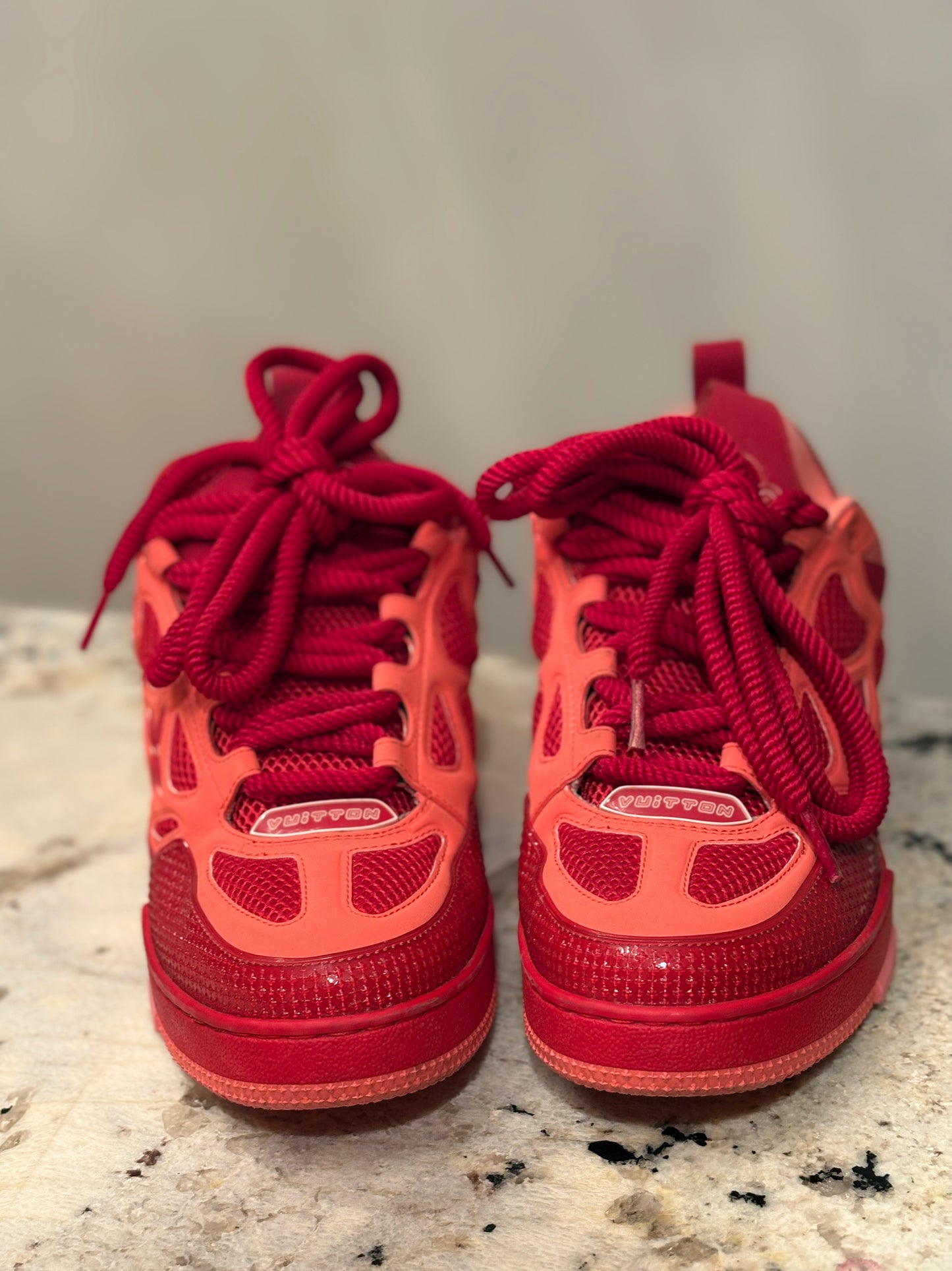 Louis Vuitton Skate Sneakers Red