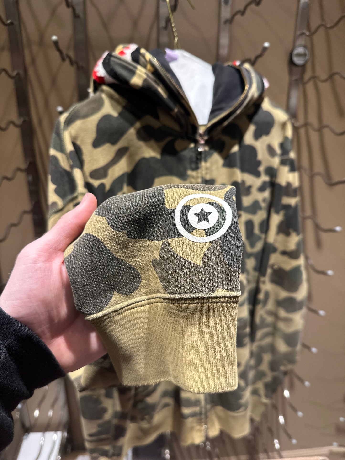 XL - Bape Double Hooded Full Zip