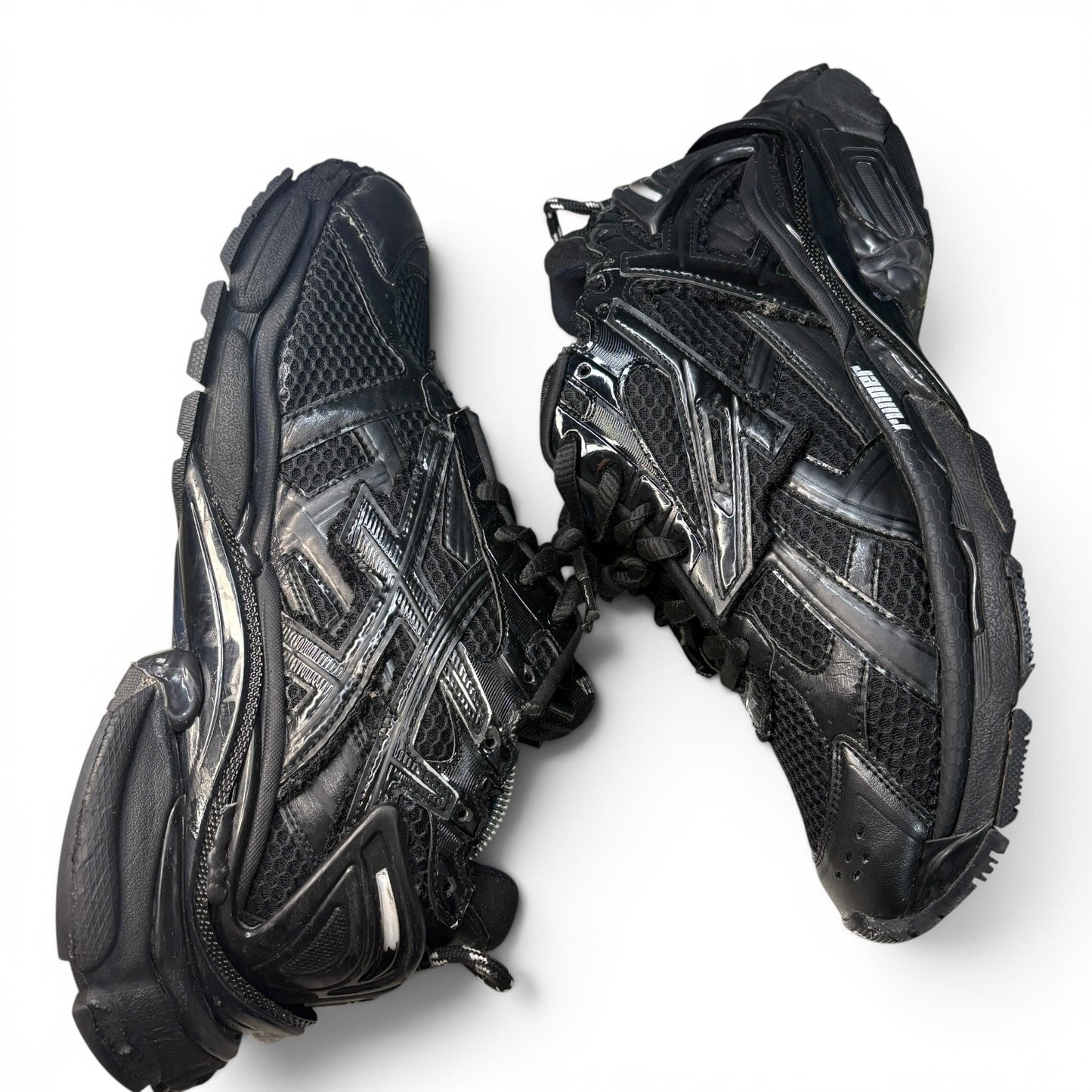 Size 10 - Balenciaga Runner Black Track Sneakers