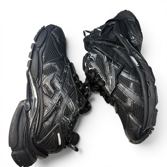 Size 10 - Balenciaga Runner Black Track Sneakers