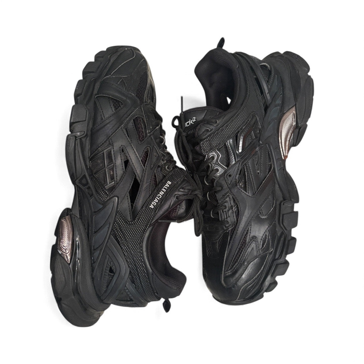 Size 11 - Balenciaga Track 2.0 Black Sneakers