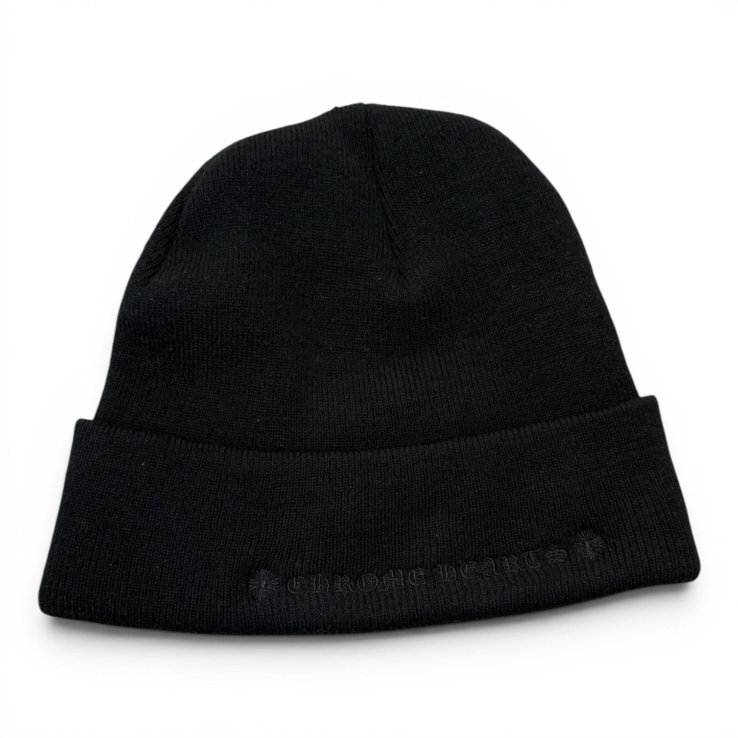 Chrome Hearts Black Beanie