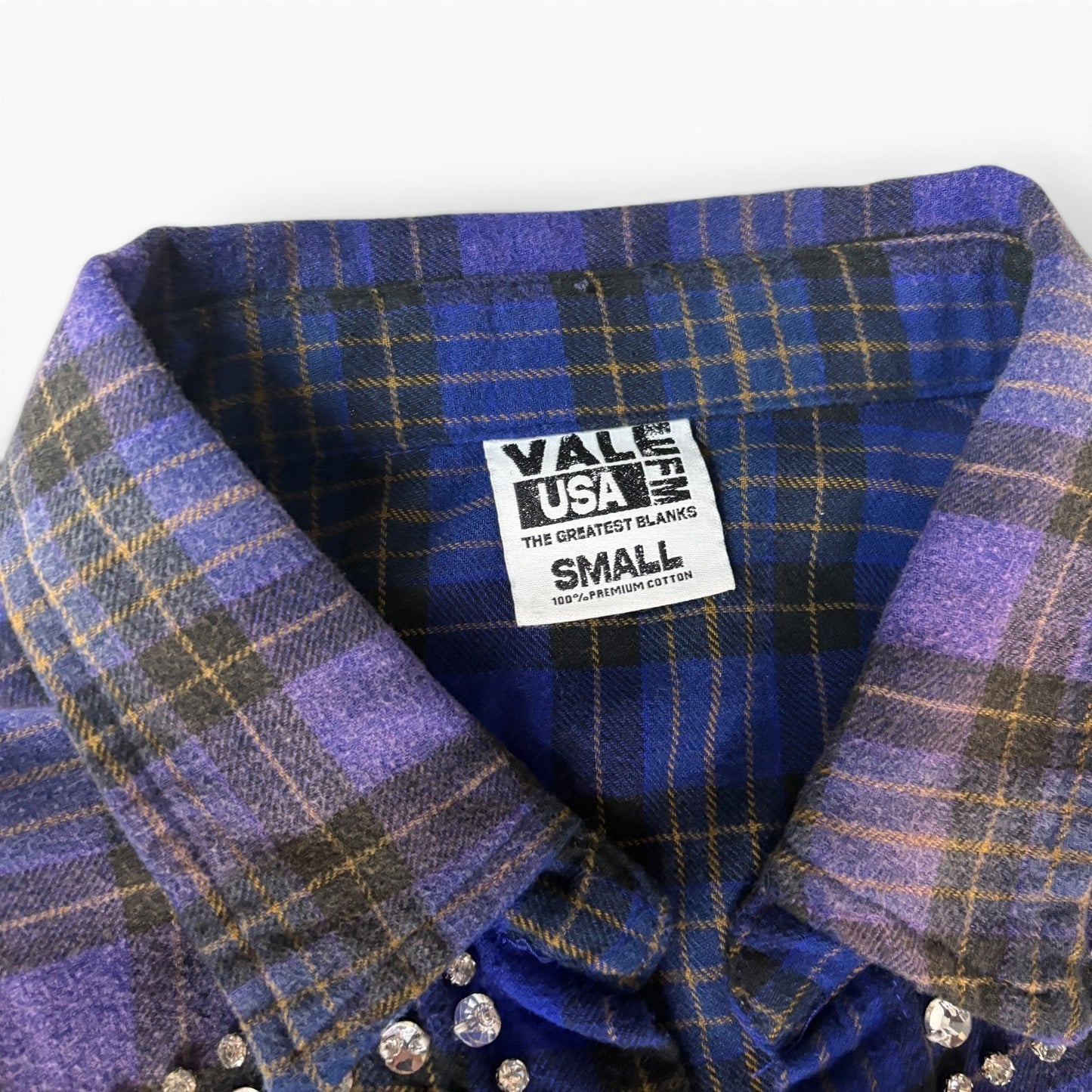 Vale Forever Blue Inferno Flannel | Size Small