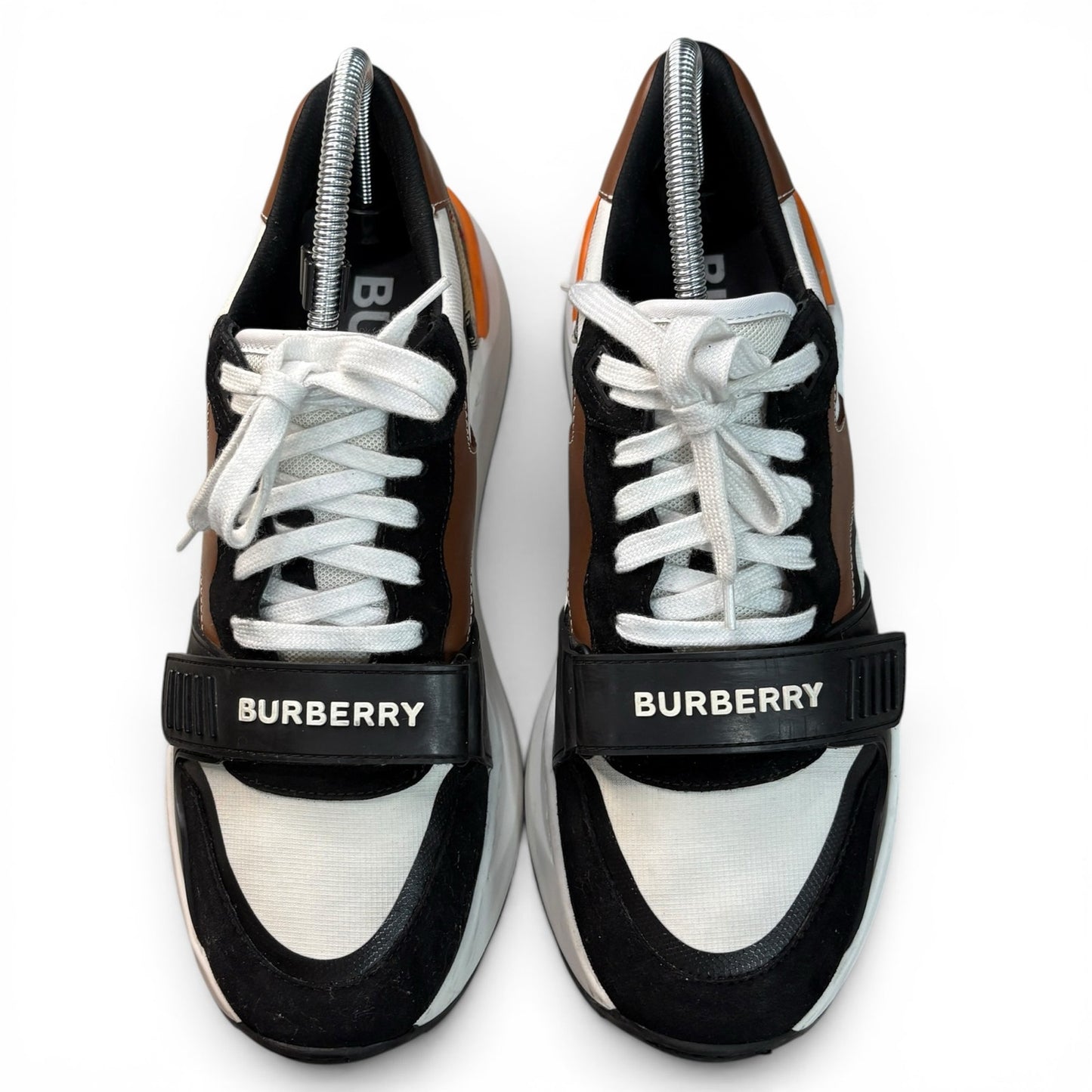 Burberry Regis Black Archive Beige Brown White | SIze 11US