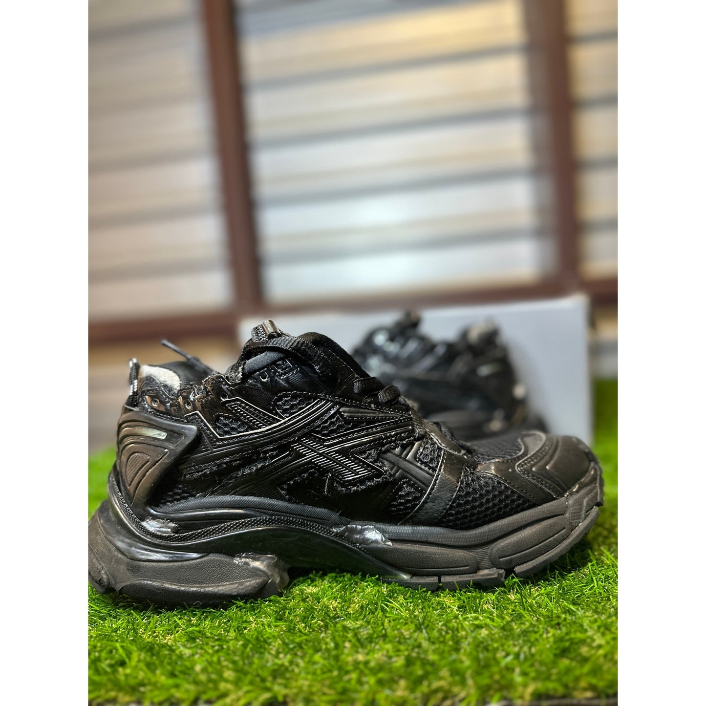 Size 8 - Balenciaga Runner Black Sneakers
