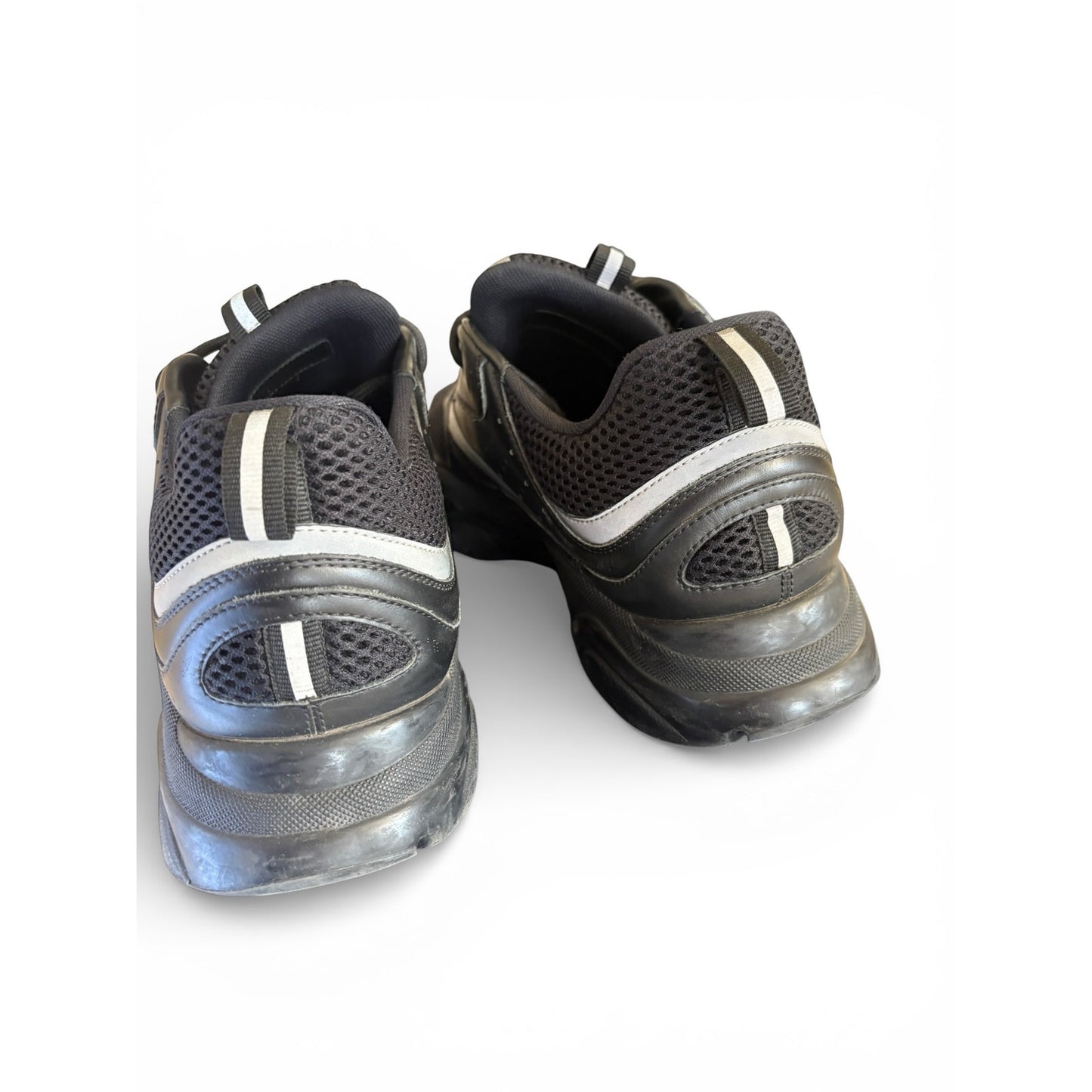 Dior B22 Reflective Low Top Black Sneakers | Size 46 (13US)