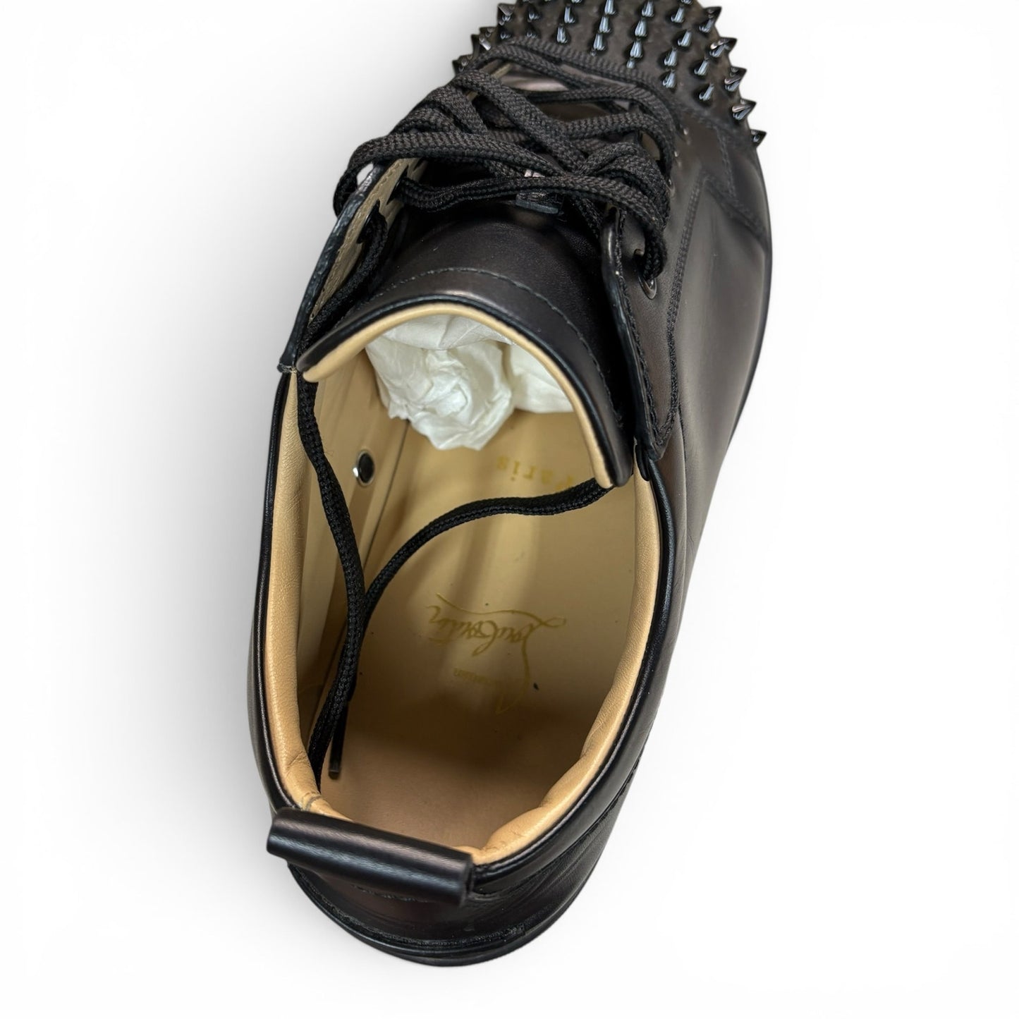 Christian Louboutin Louis Junior Spikes Sneaker | Size 9.5US