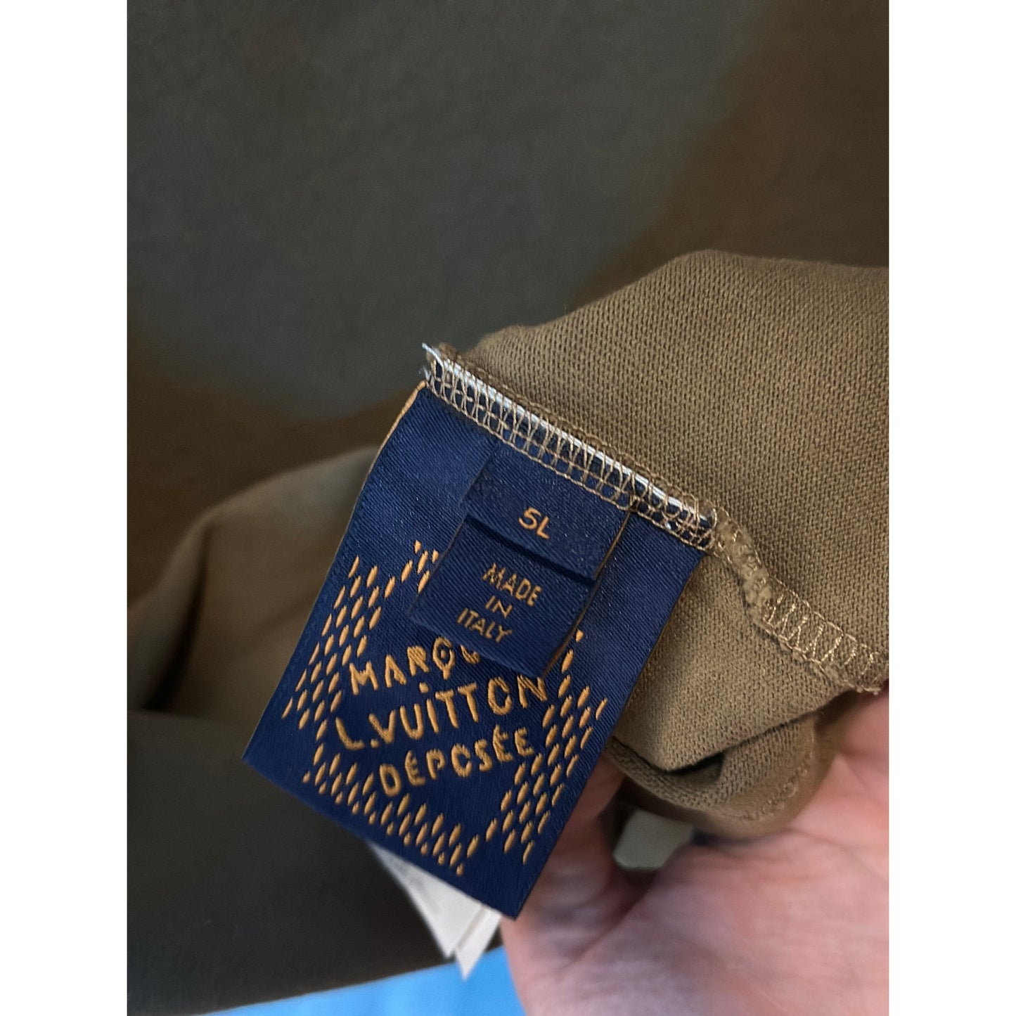 Louis Vuitton Brown Rope LV Lovers T Shirt XXXL