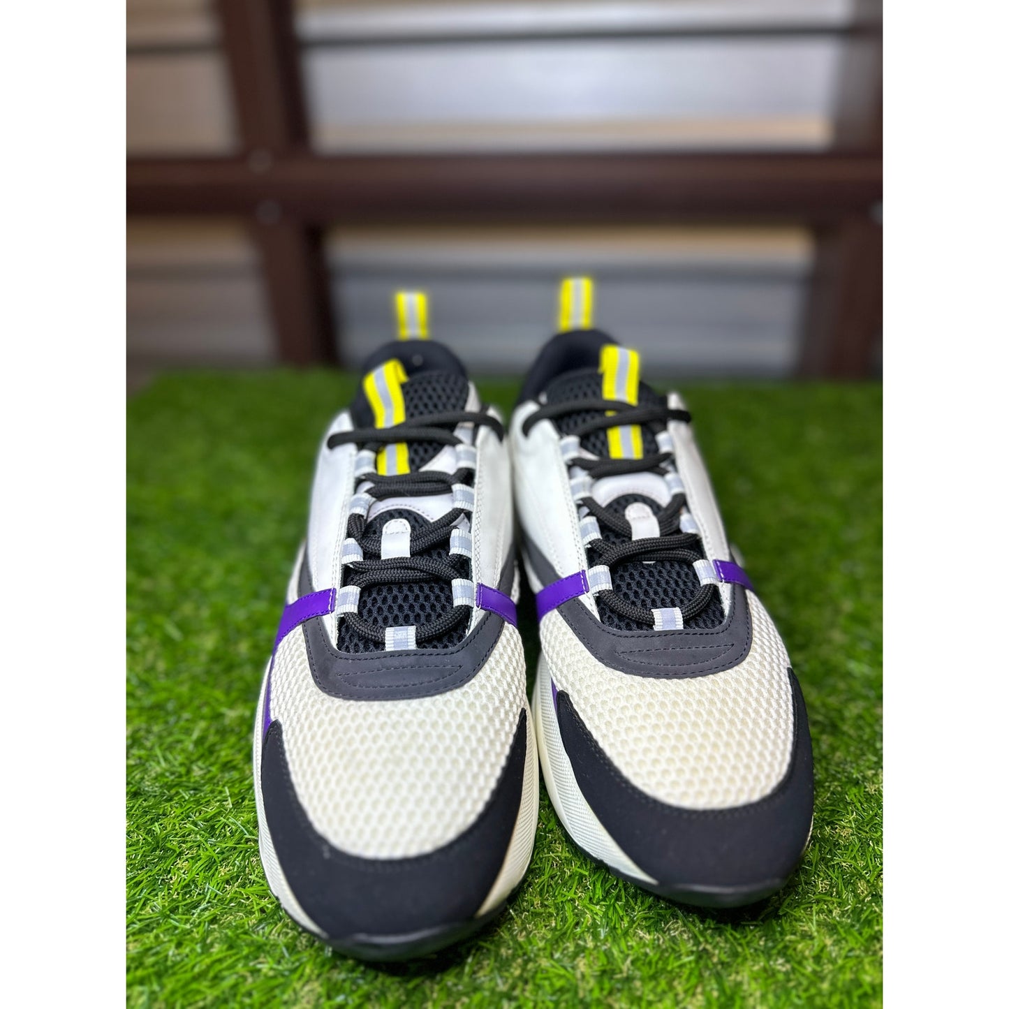 Size 45 (12 US) - Dior B22 Reflective Sneaker Lakers Purple