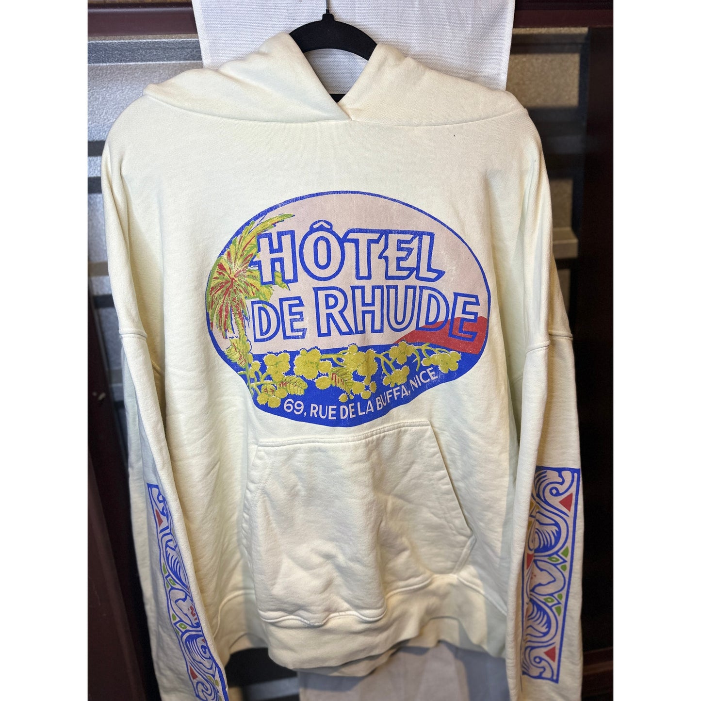 Rhude Hoodie "Hotel De Rhude" XL Sweatshirt