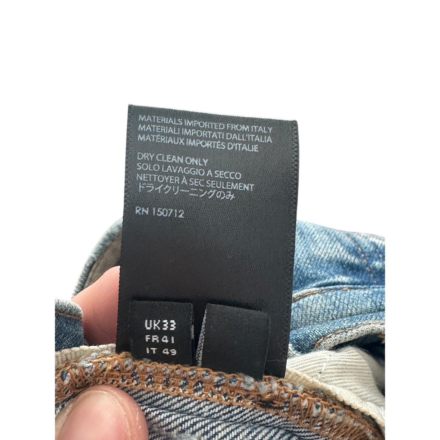 Amiri MX1 Pink Patch Size 33