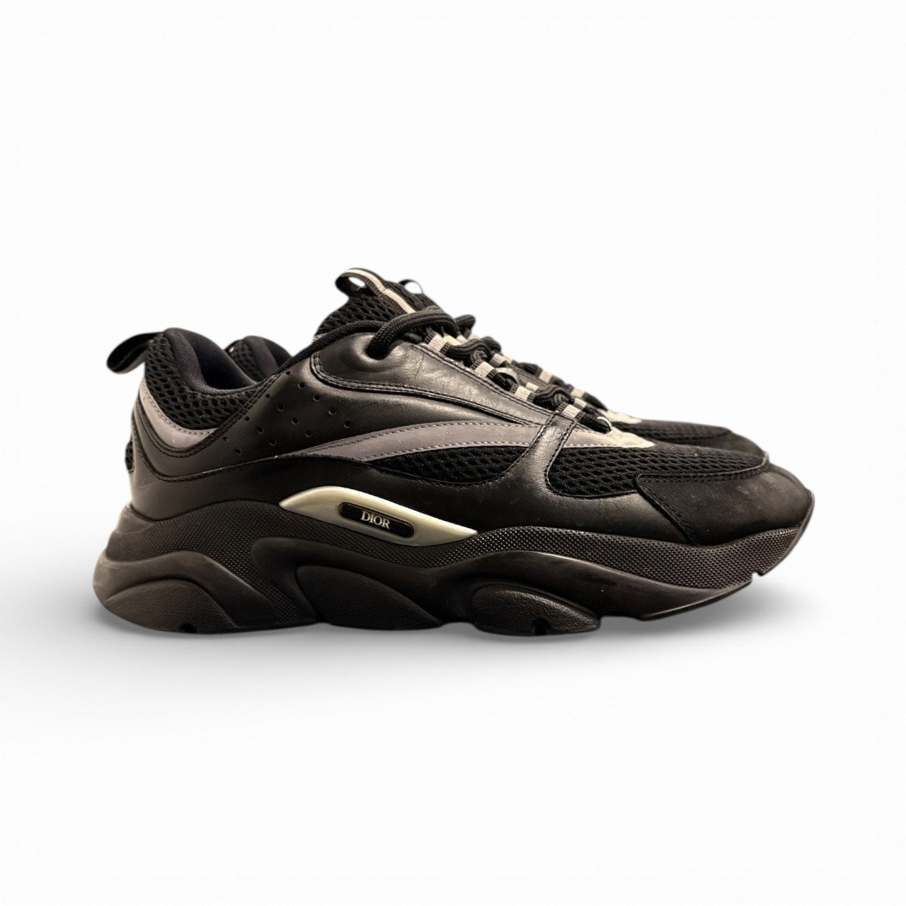 Size 43EU(10US) - Dior B22 Black Sneakers Discontinued