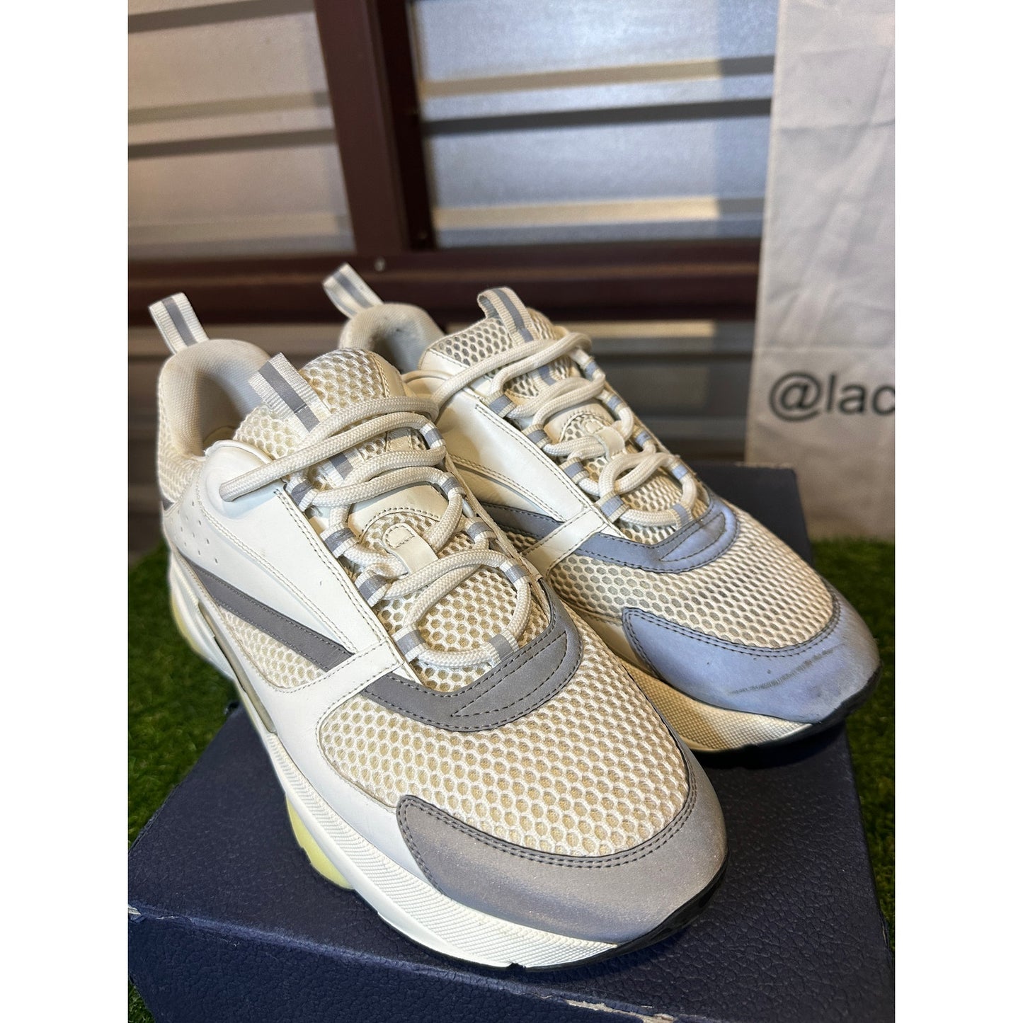 Size 12 - Dior B22 White Sneakers