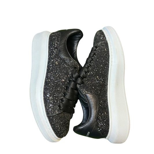 Alexander McQueen Wmns Sneaker 'Black White Glitter' | SZ 8W