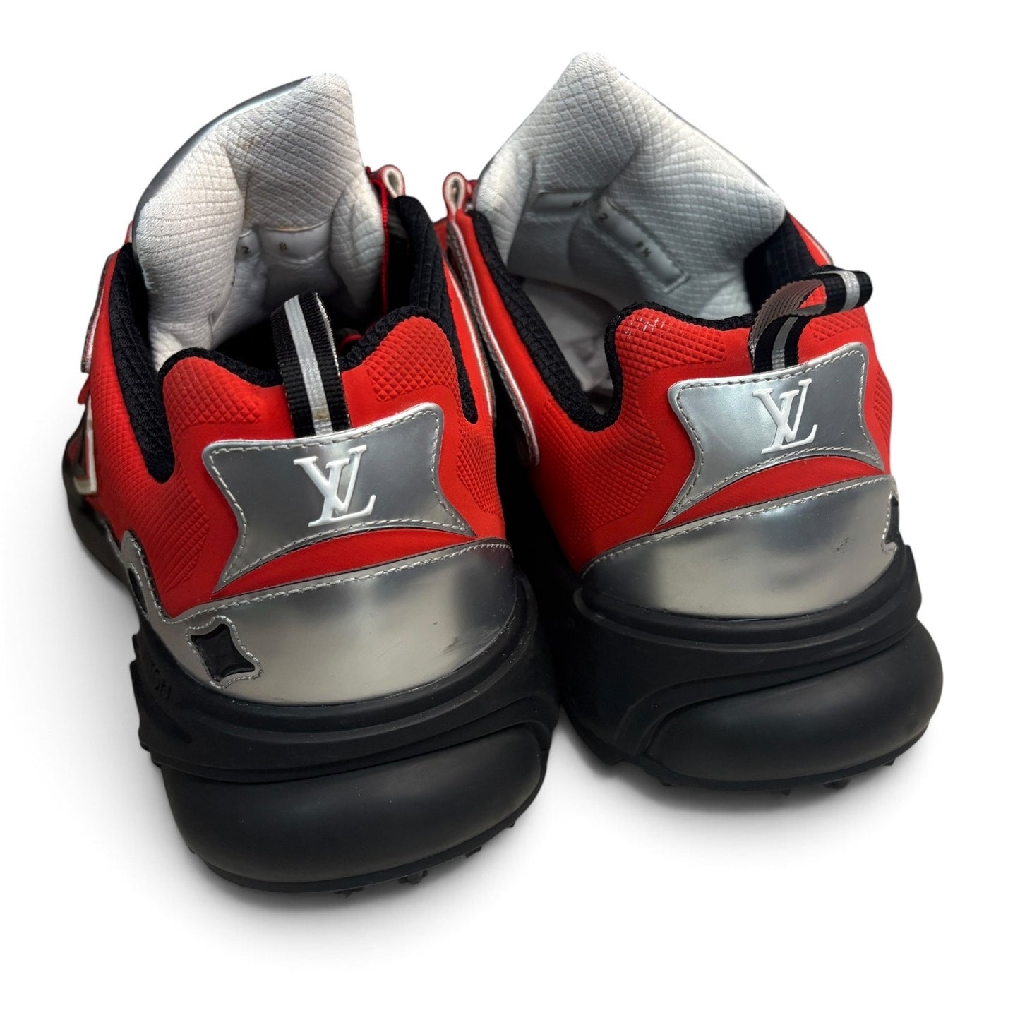 Louis Vuitton Tactic Sneakers Red | Size 8.5LV / 9.5US
