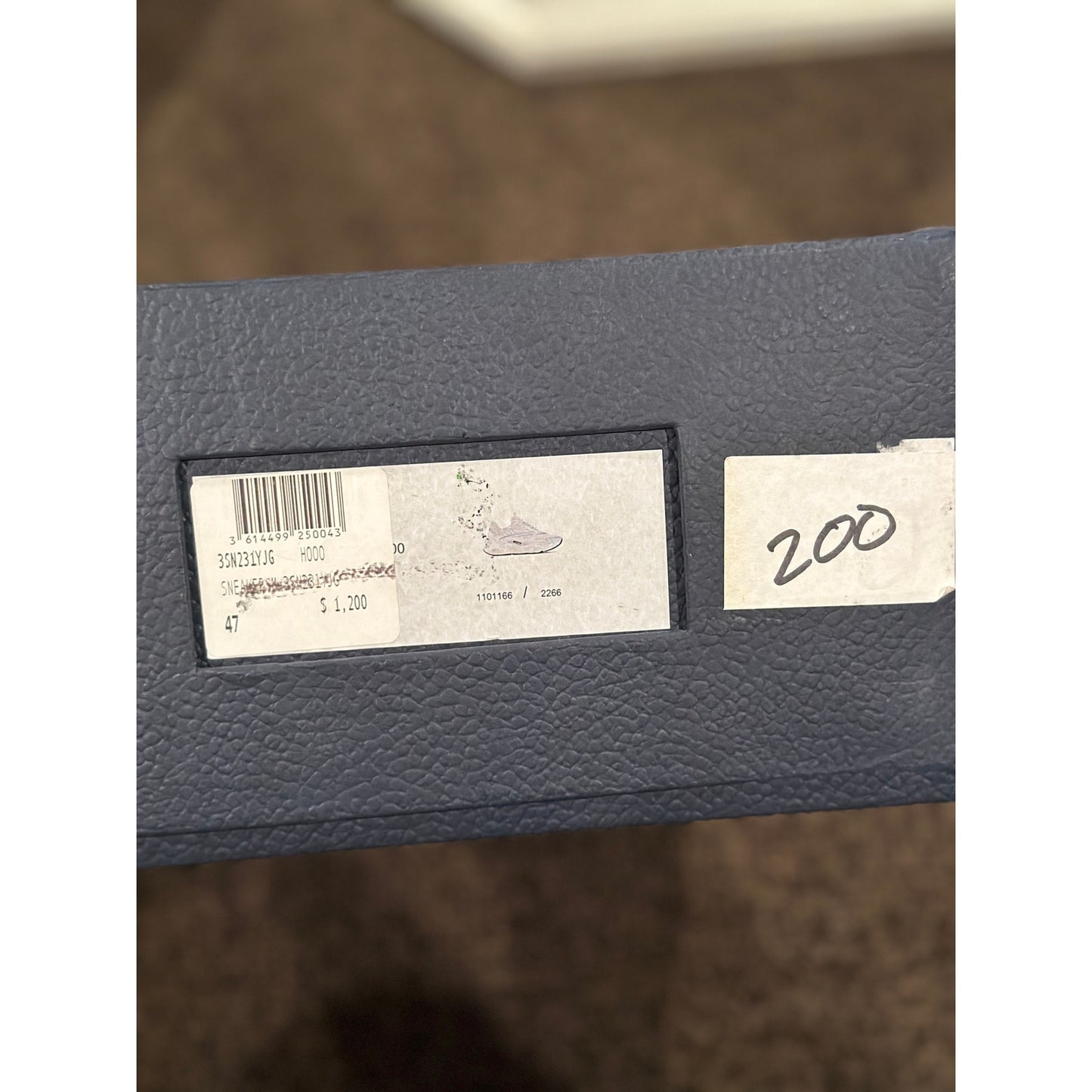 Size 14 - Dior B22 White Sneakers