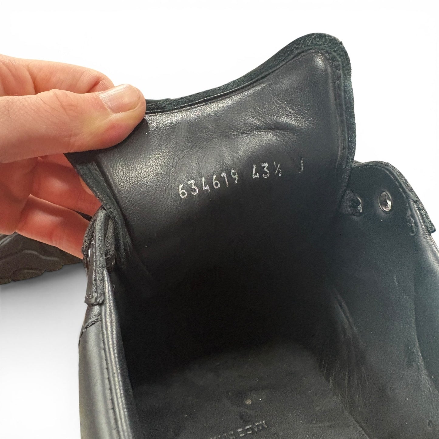 Alexander McQueen Court Sneaker Black 10.5M
