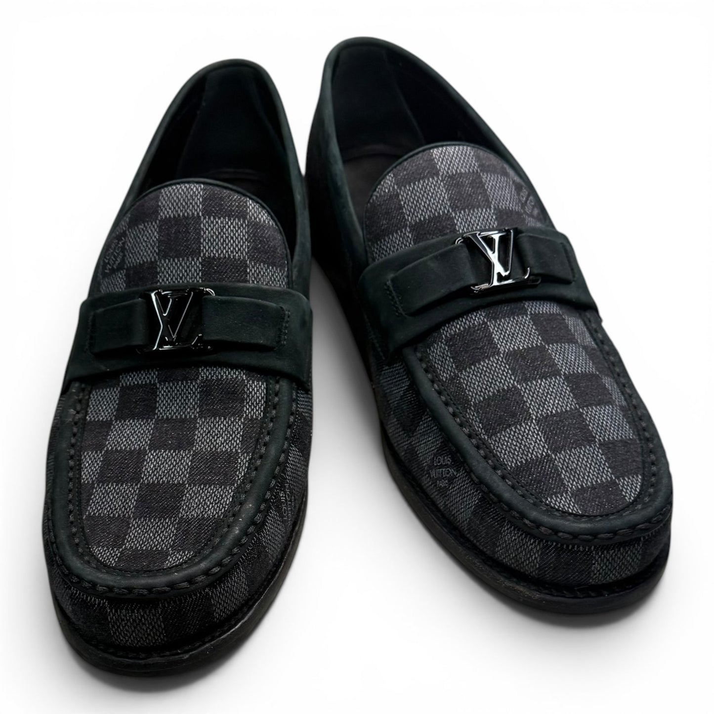 Louis Vuitton Major Loafer Damier Black | Size 9.5LV