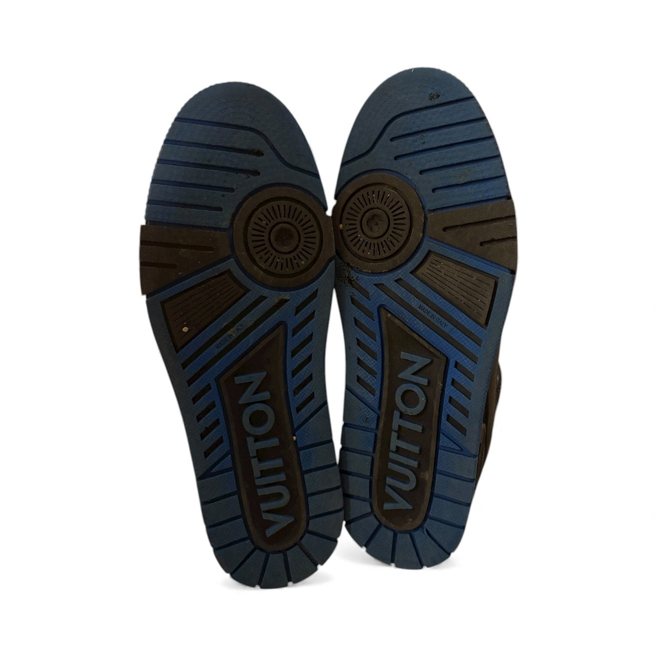 Louis Vuitton LV Trainer Black & Royal Blue Sneakers | LV8.5