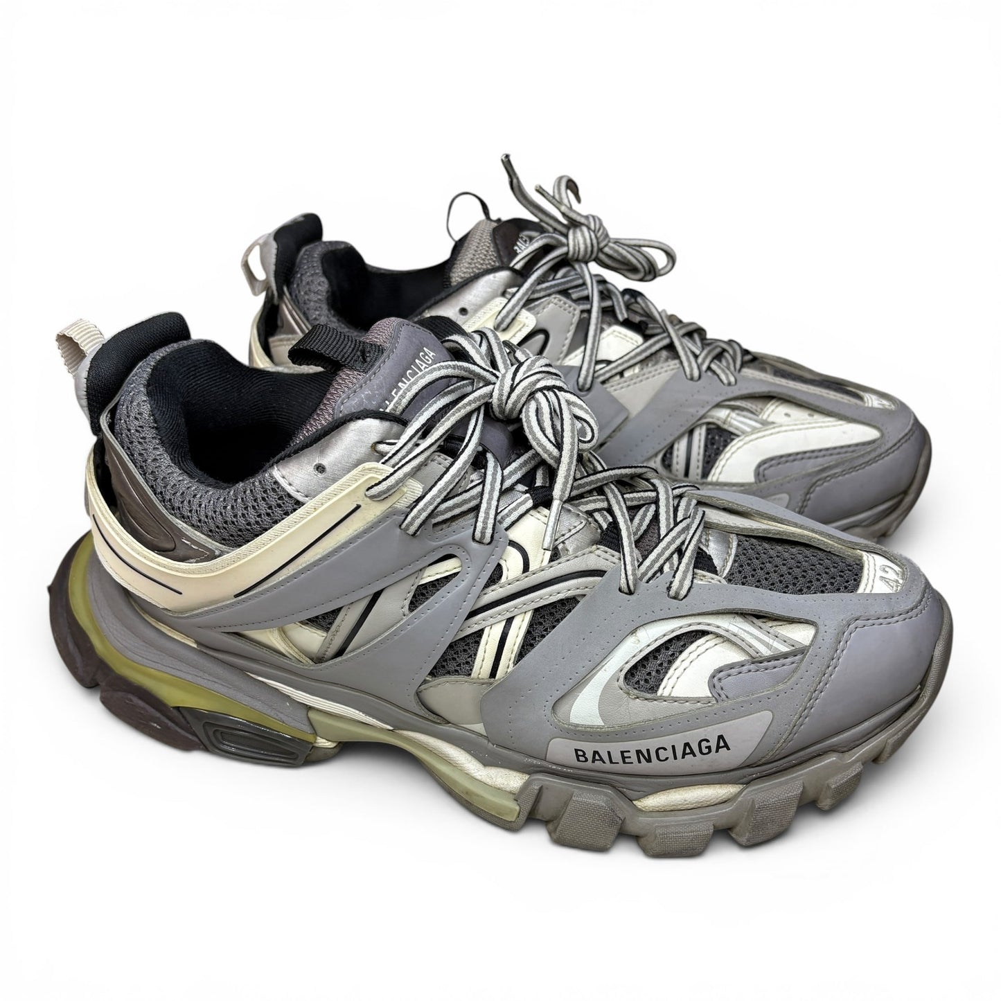 Size 9 - Balenciaga Track Grey White Sneakers
