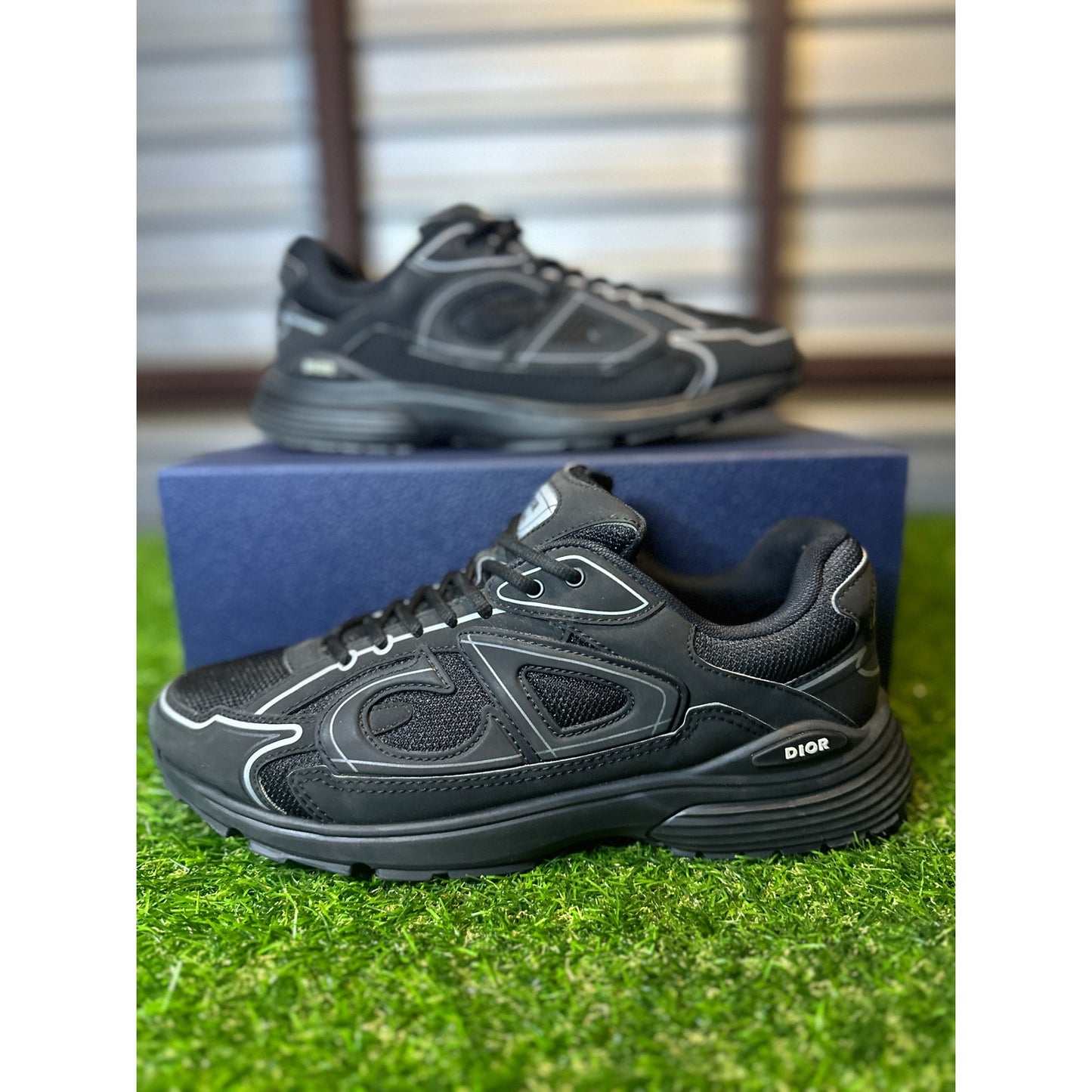Size 10 - Dior B30 Black Sneakers