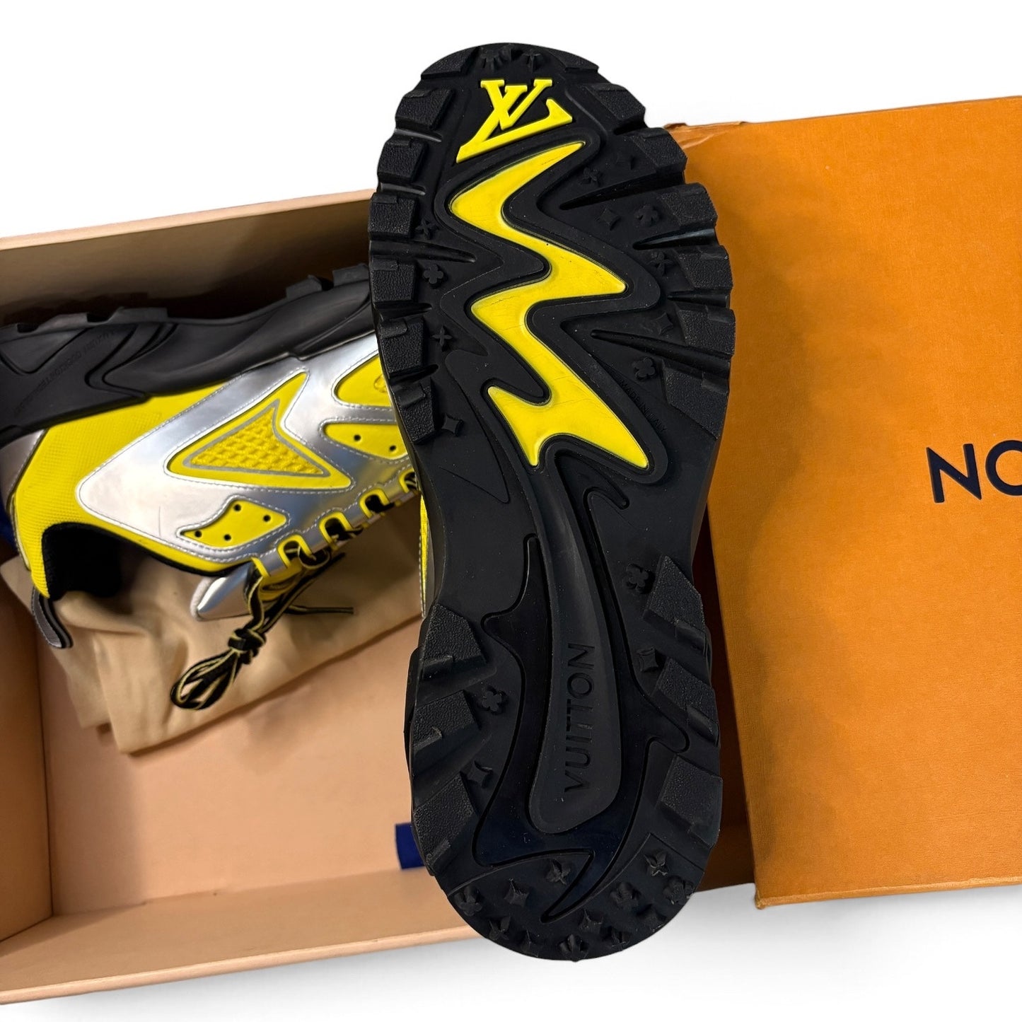 Louis Vuitton LV Runner Tactic Yellow Sneakers | Size 8LV