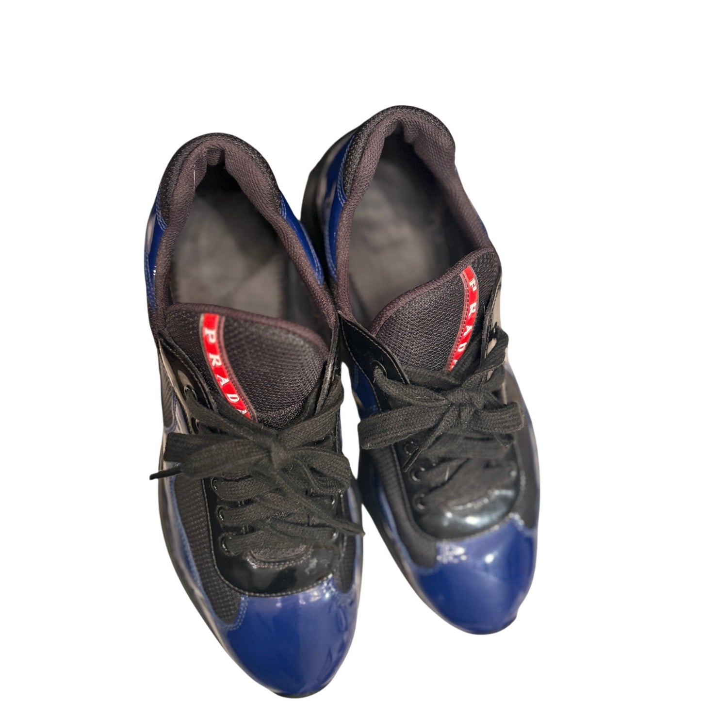 Prada America’s Cup Sneakers Navy / Black | Size 7.5UK
