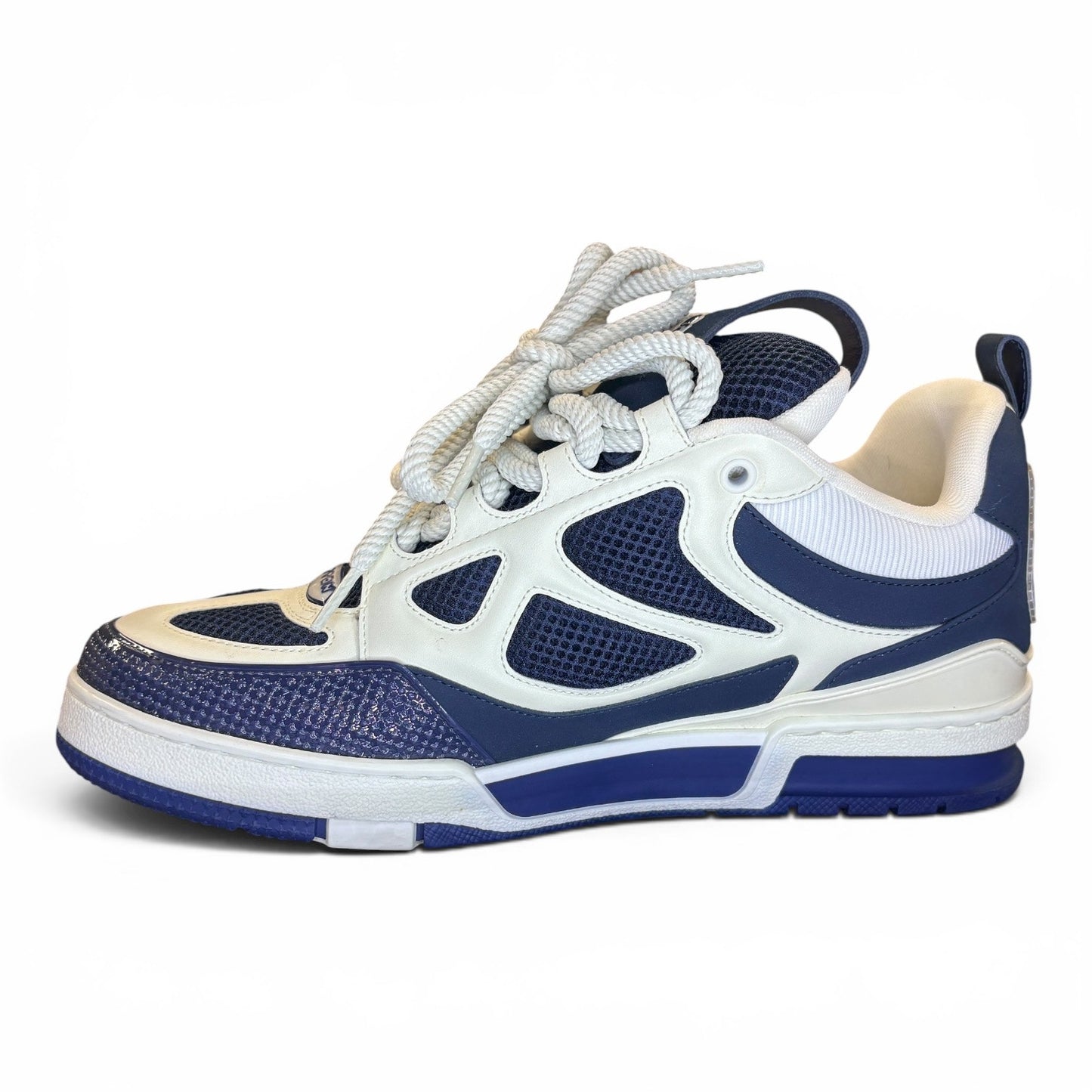 Louis Vuitton LV Skate Blue / White Sneakers | Size 9LV