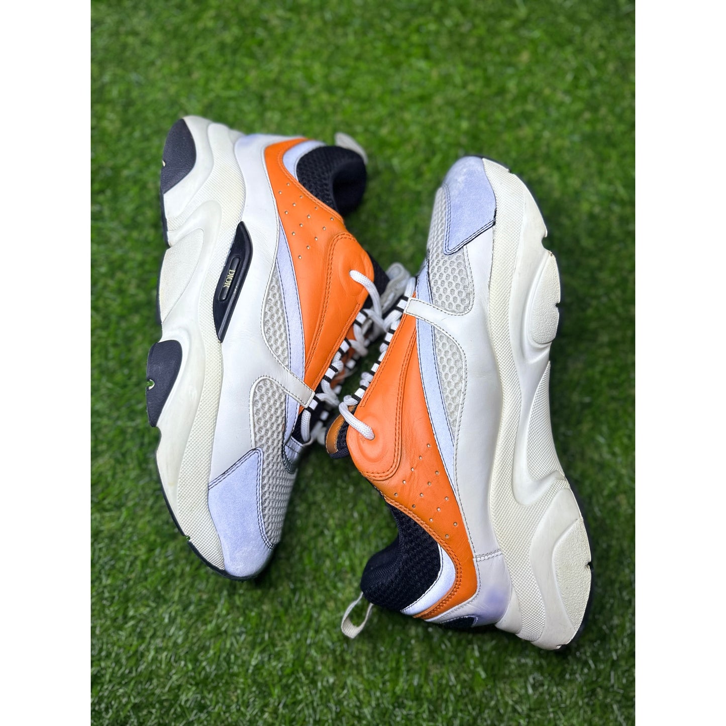 Size 11 - Dior B22 Orange/White Sneakers