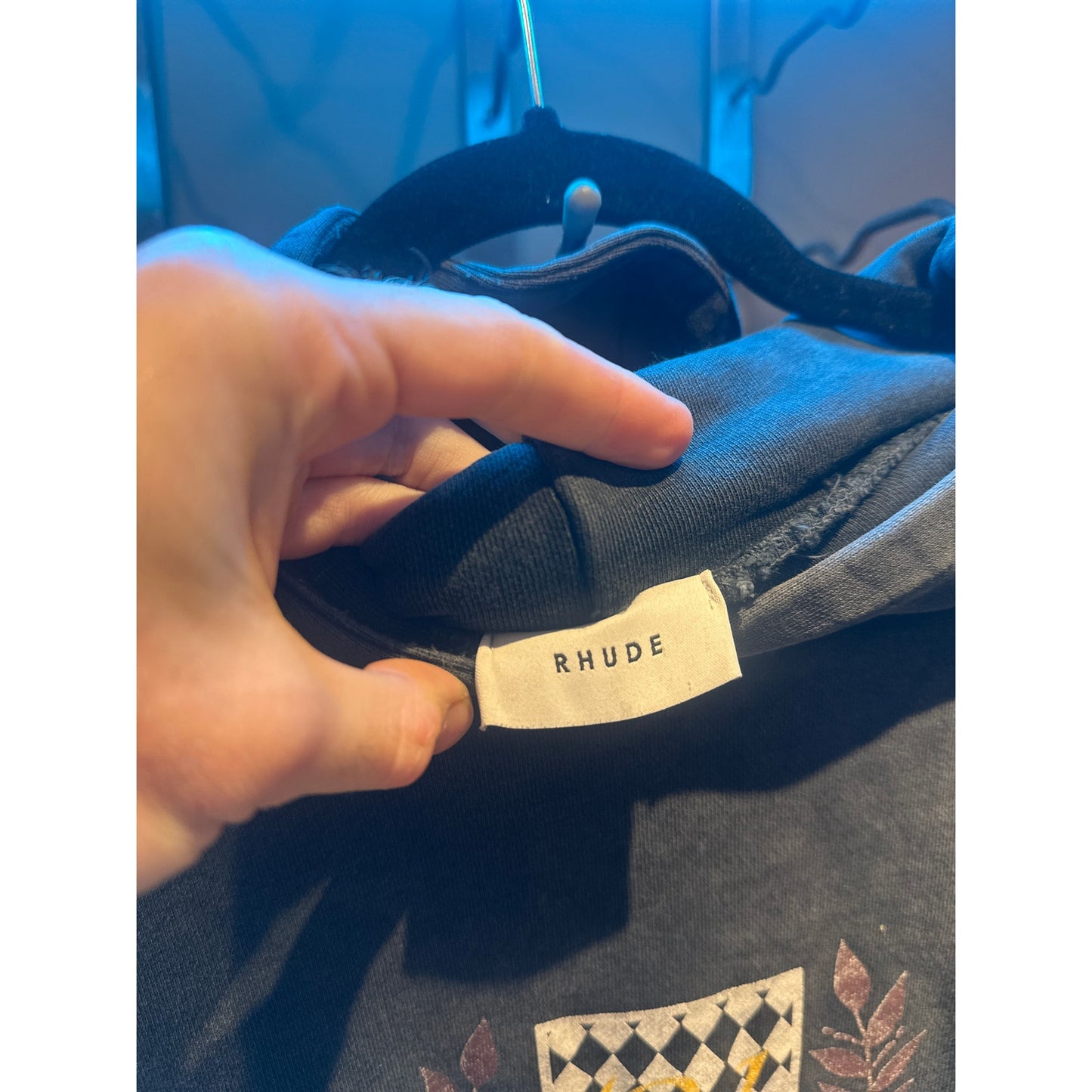Rhude Motor Sport Crest World Champion Racing Team 21 Hoodie