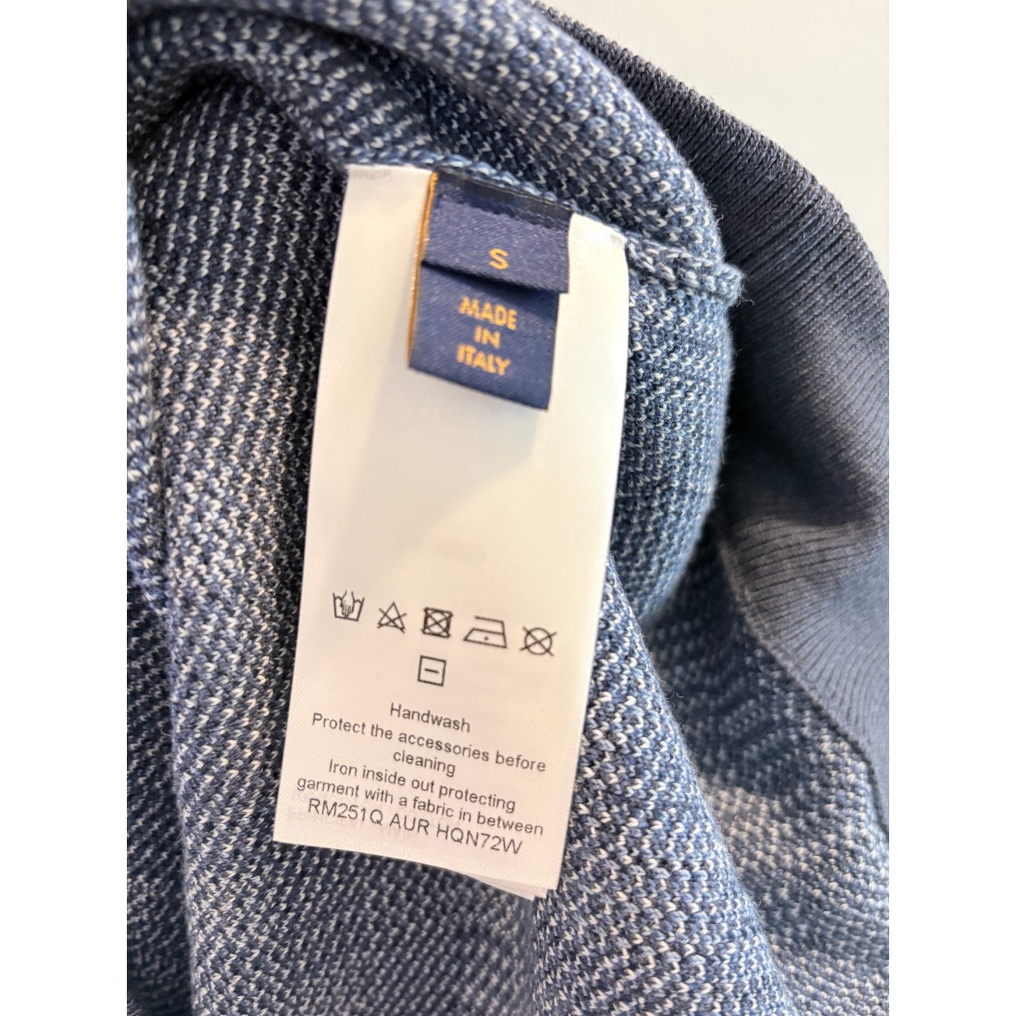 LV 'Lovers' Damoflage Jacquard Pullover | New With Tags