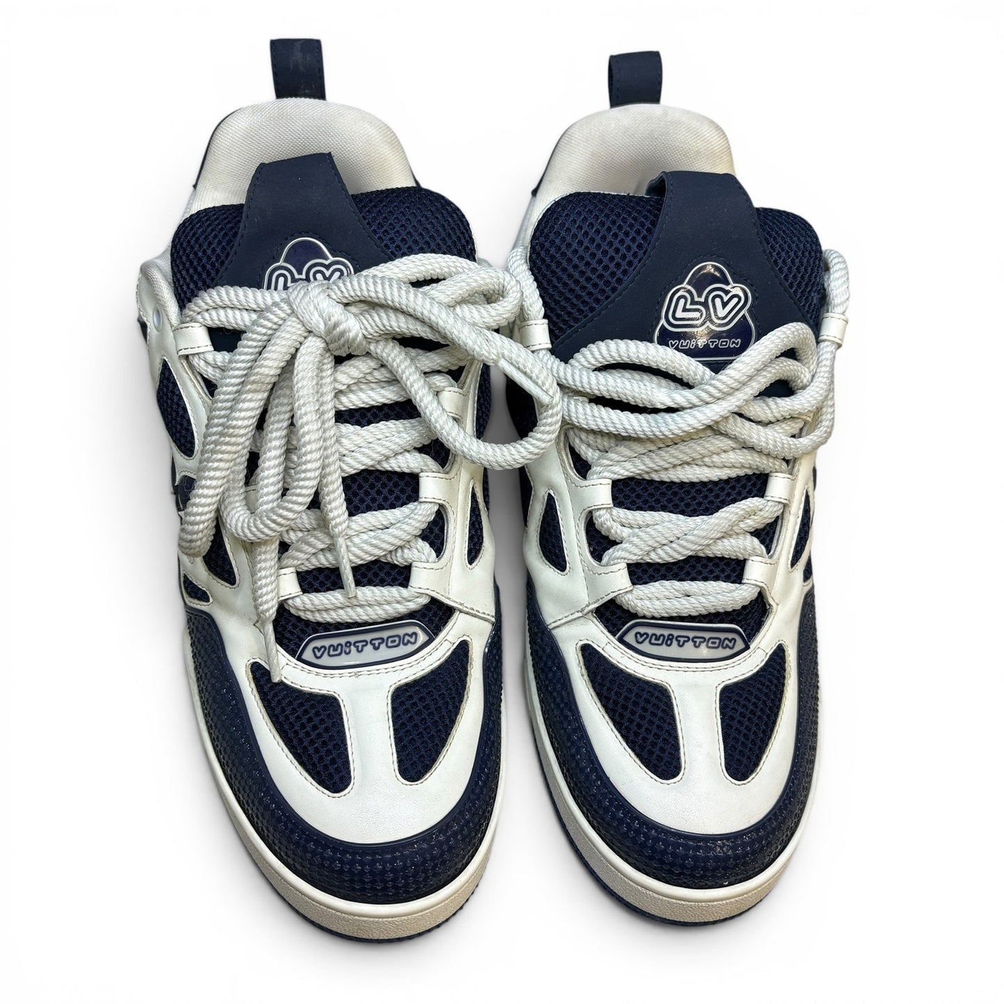 Louis Vuitton LV Skate Navy Sneakers | Size 10LV