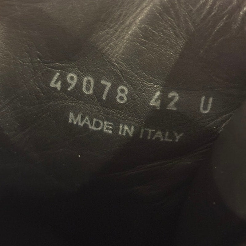 Size 9 - Rick Owen Jumbo Lace Padded Sneakers Black