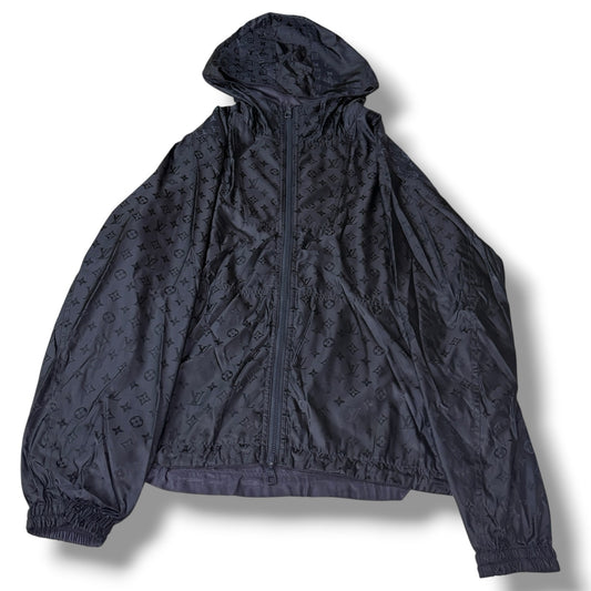 Louis Vuitton Monogram Reversible Windbreaker in navy | Medium