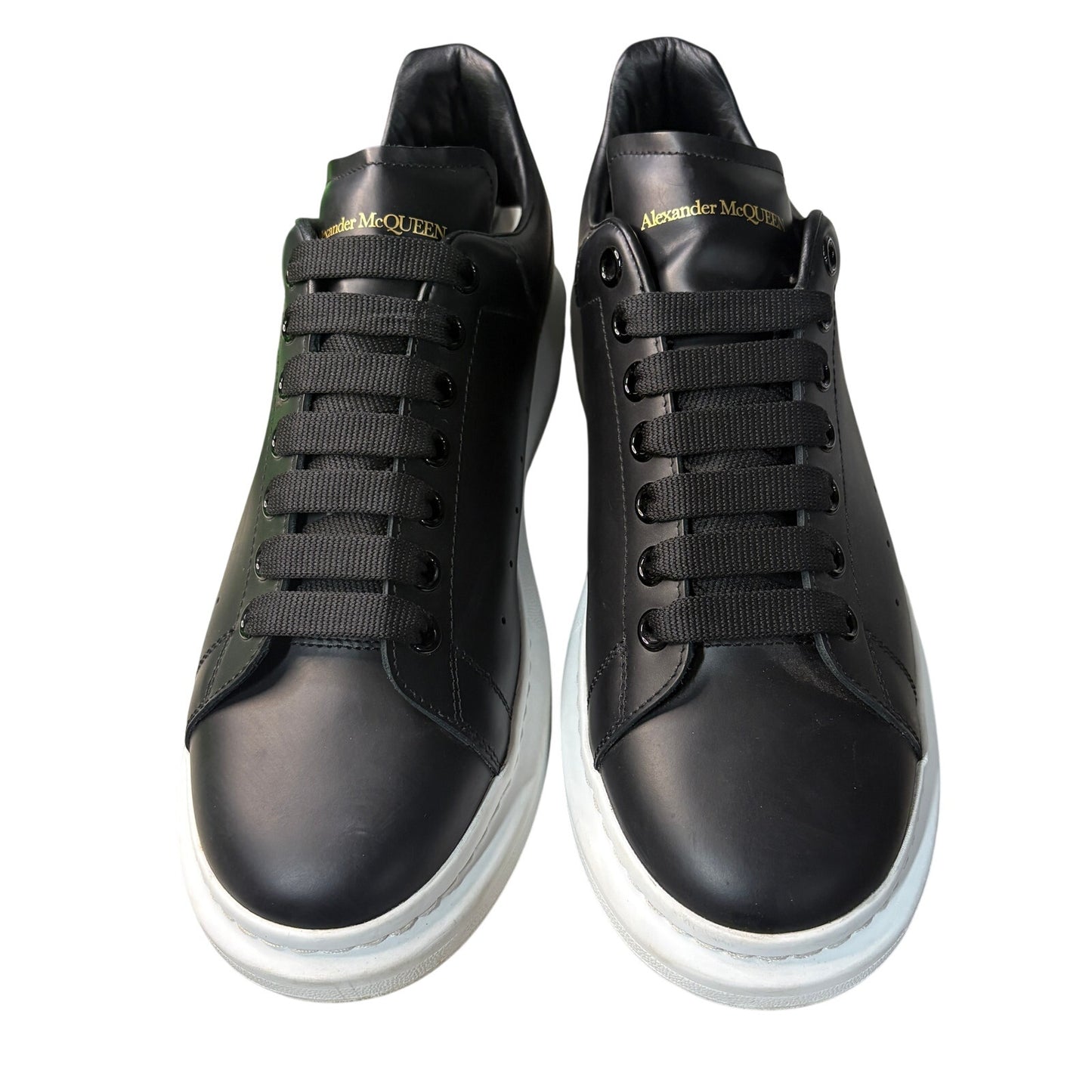 Alexander McQueen Oversized Sneaker 'Black White' 45/12M