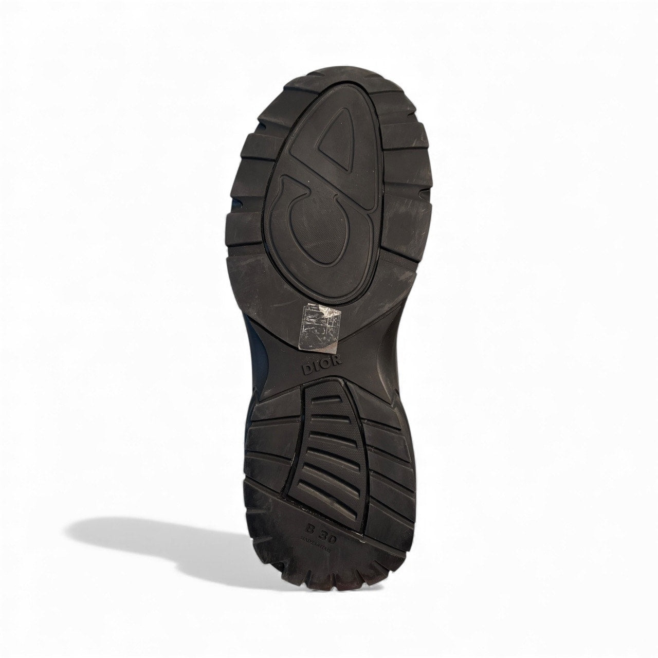 Size 10 - Dior B30 Grey & Black Sneakers NEW SEASON