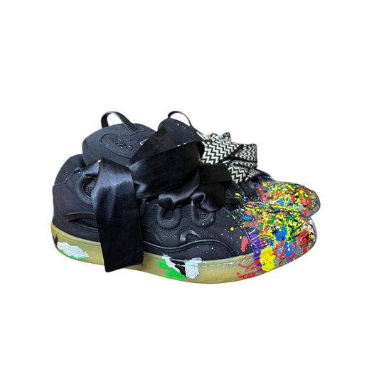 Size 10 - Lanvin Curb Gallery Dept. Black Multi Sneaker